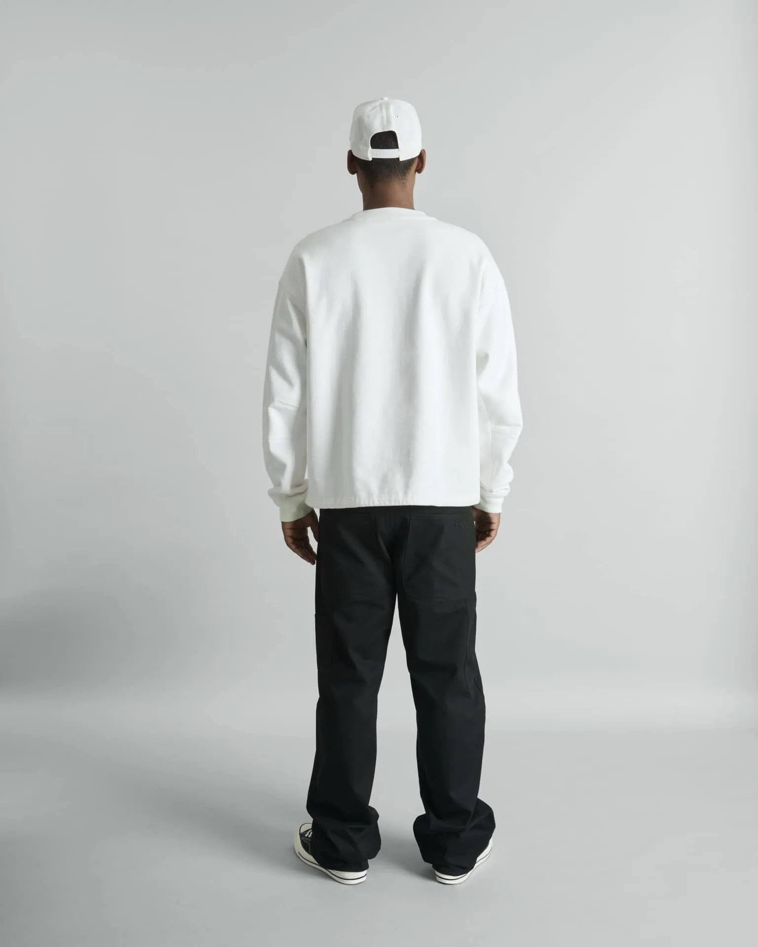 Brand New Era Alden College White Crewneck