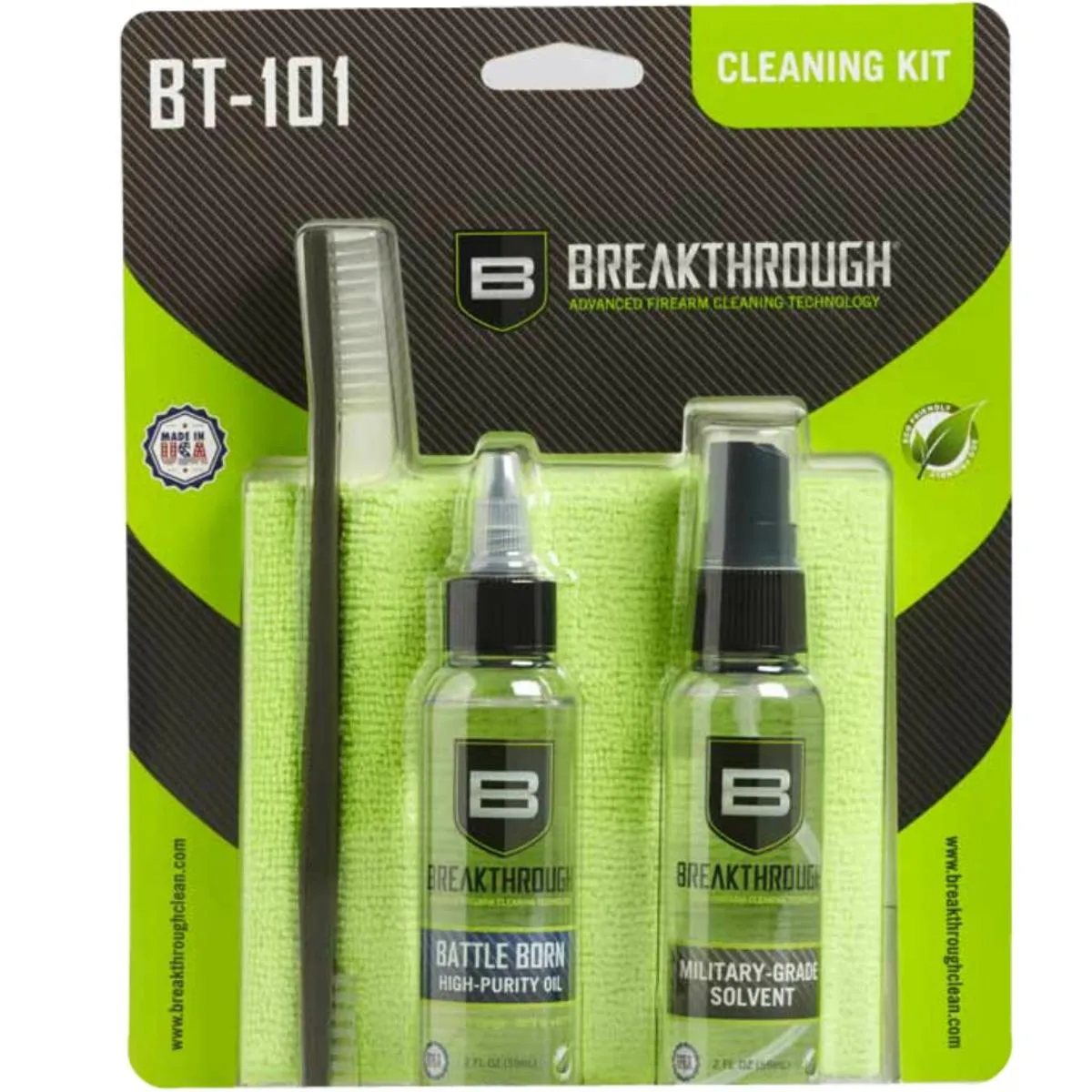 Breakthrough Basic Kit w/ Military-Grade Solvent - 2oz Bottle, High-Purity Oil - 2oz. Bottle