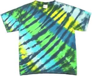 Bright Green Cyclone Tie Dye T-Shirt