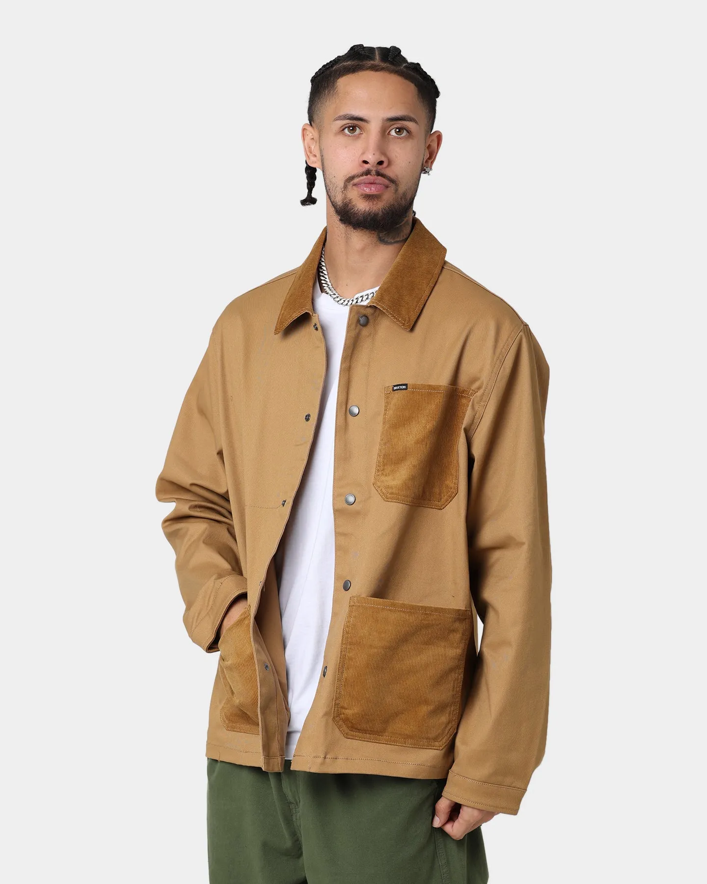 Brixton Brixton X Survey Chore Coat Medal Bronze