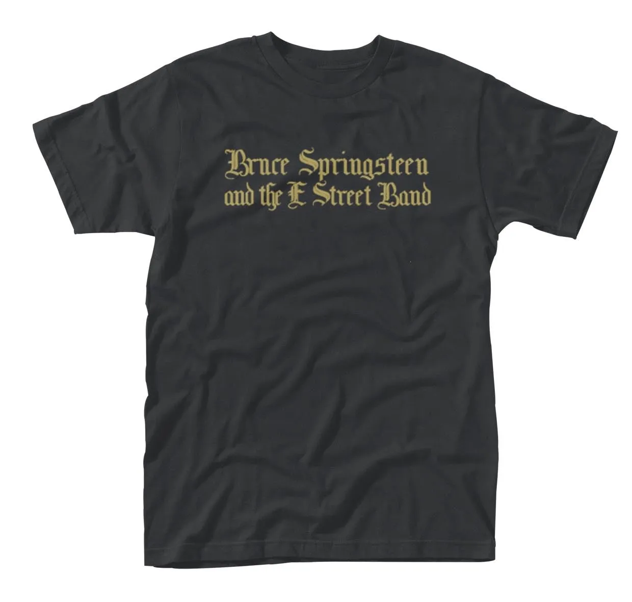 Bruce Springsteen Black Motorcycle Guitars Black Tee