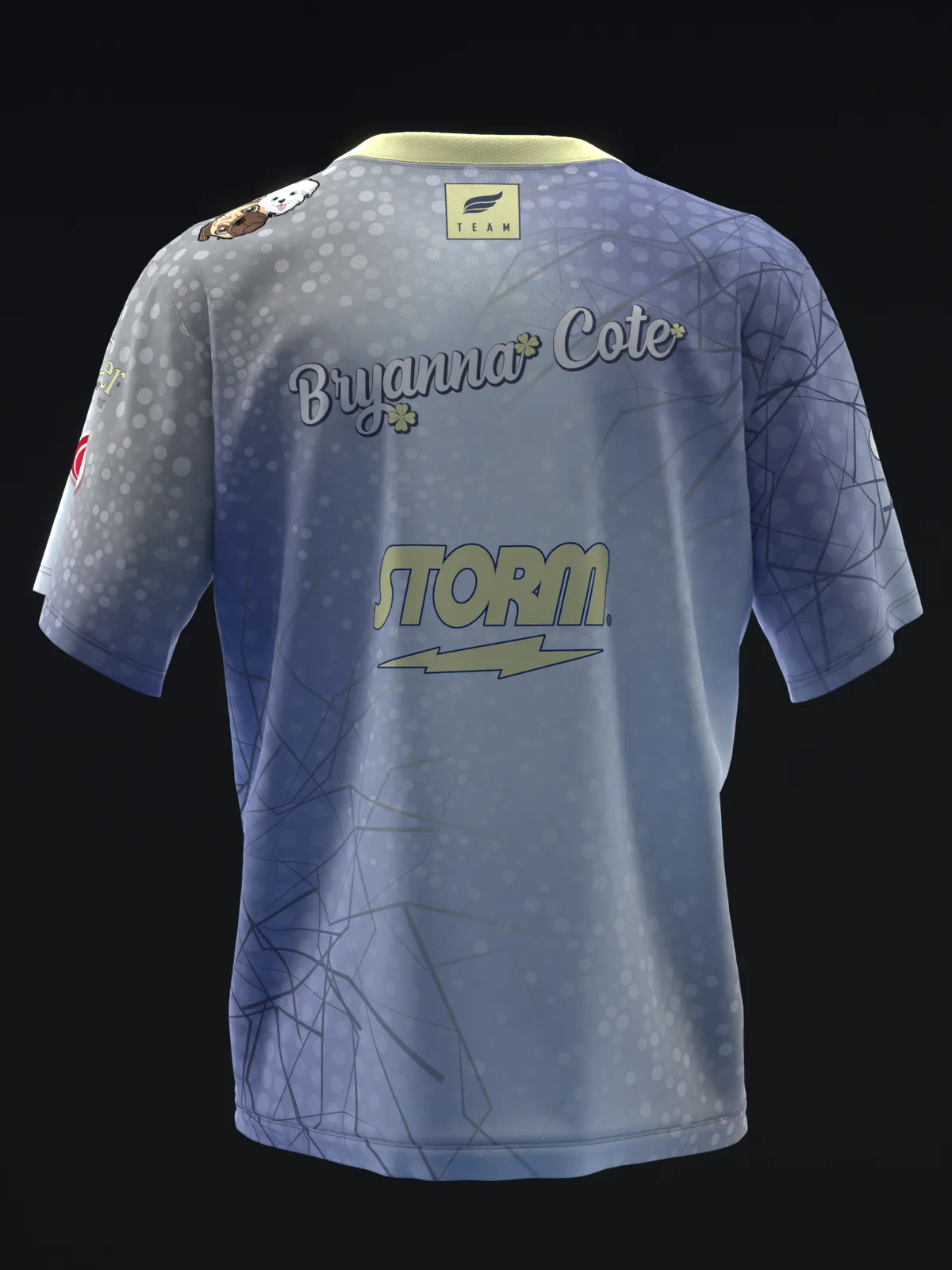 BRYANNA COTE 2024 - DUNKSTARS V2 NBL - BOWLING JERSEY