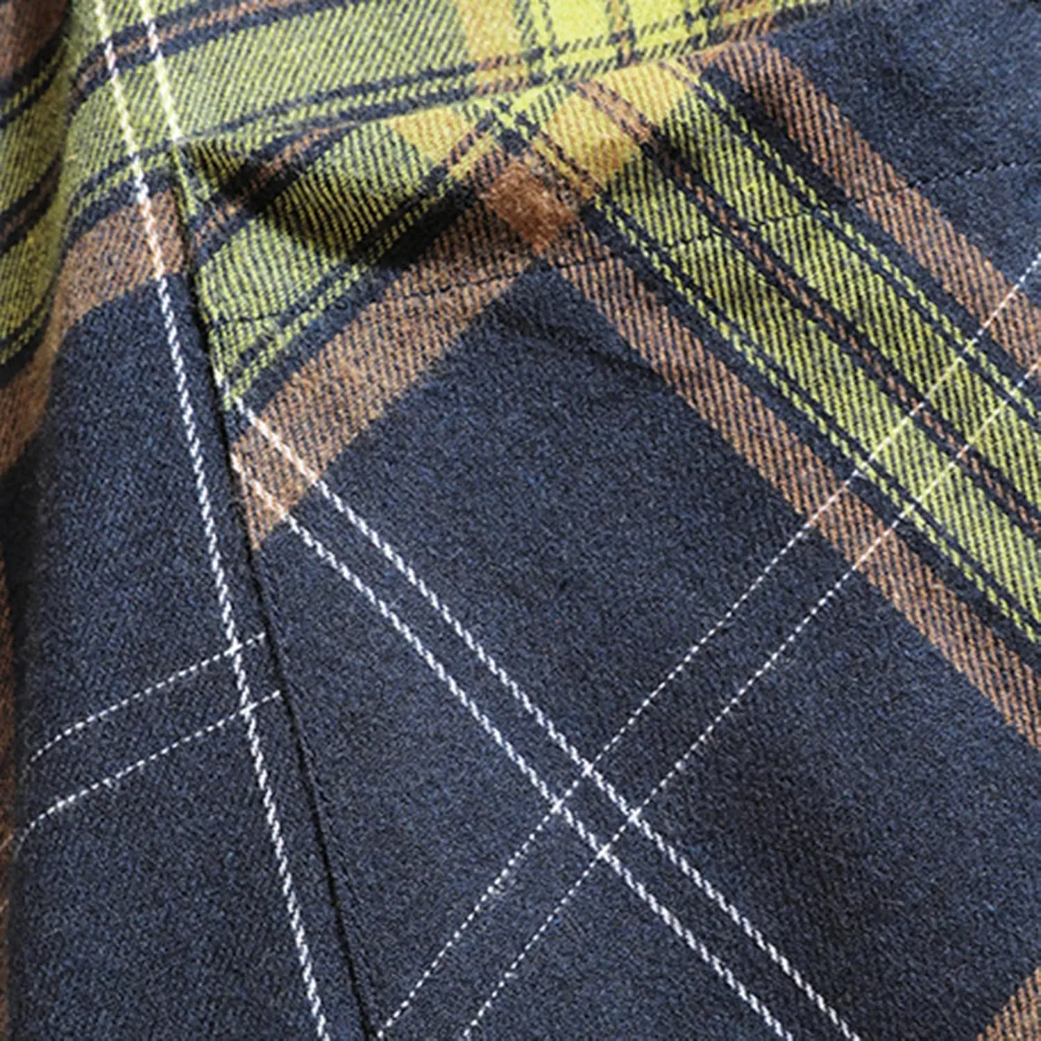 Buffalo Plaid Flannel Shirts Mens Button Down Long Sleeve Cotton Lumberjack Coats Western Cowboy Chequered Shirts