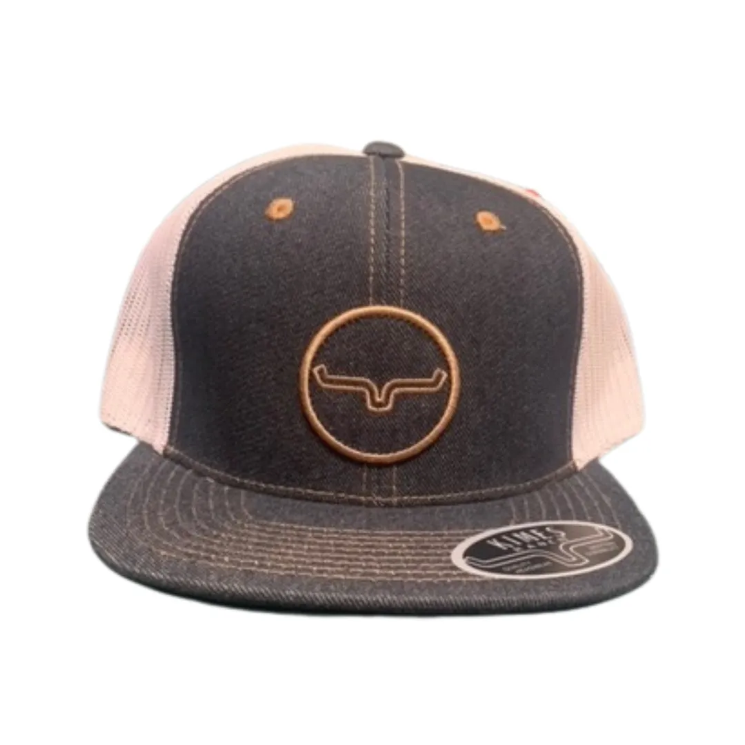Bullseye Trucker-Cap-Denim-One Size-Unisex 16132387