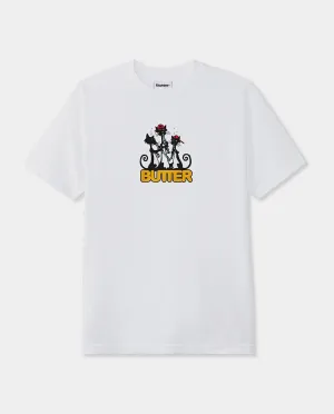Butter Goods - Cats T-Shirt - White