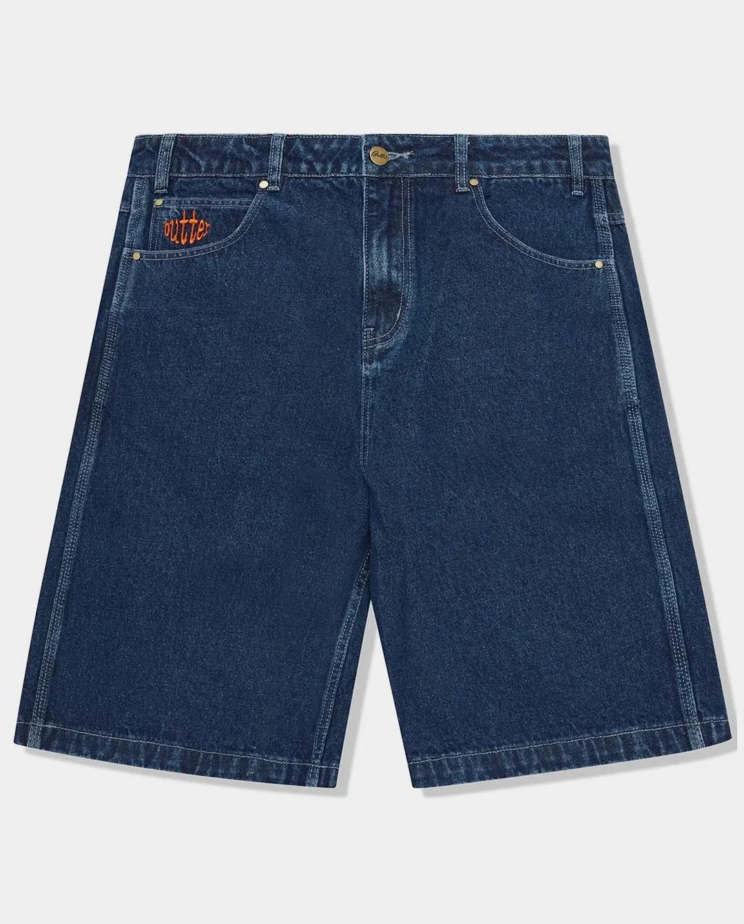 Butter Goods - Spider Denim Shorts - Dark Indigo