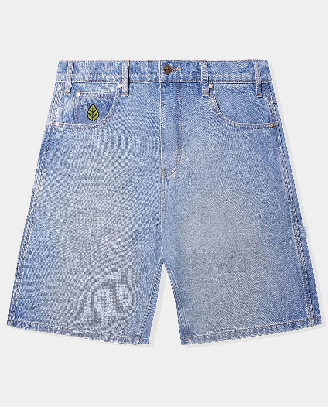 Butter Goods - Weathergear Heavyweight Denim Shorts - Worn Indigo