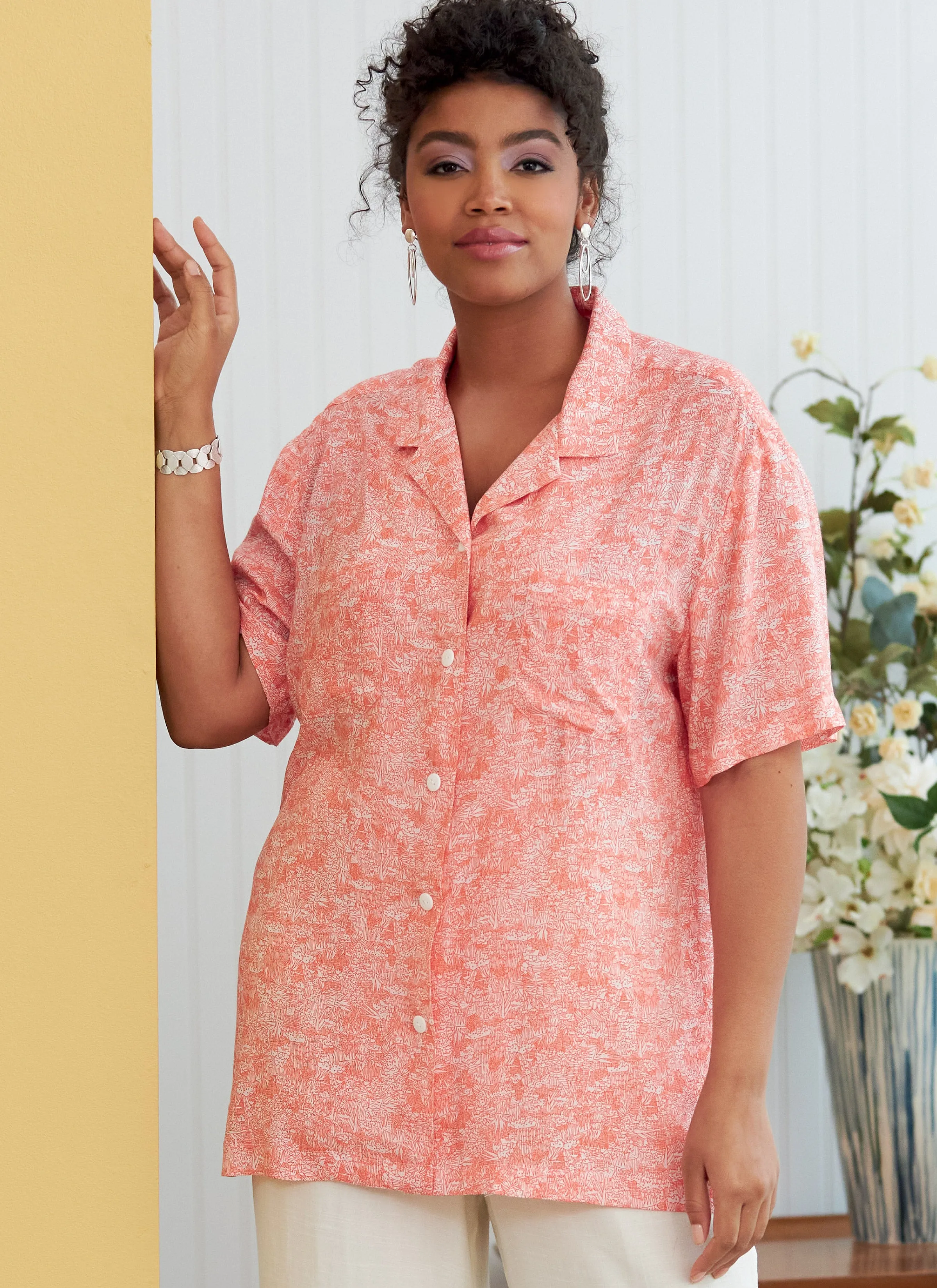 Butterick Pattern B6846 Unisex Button-Down Shirts