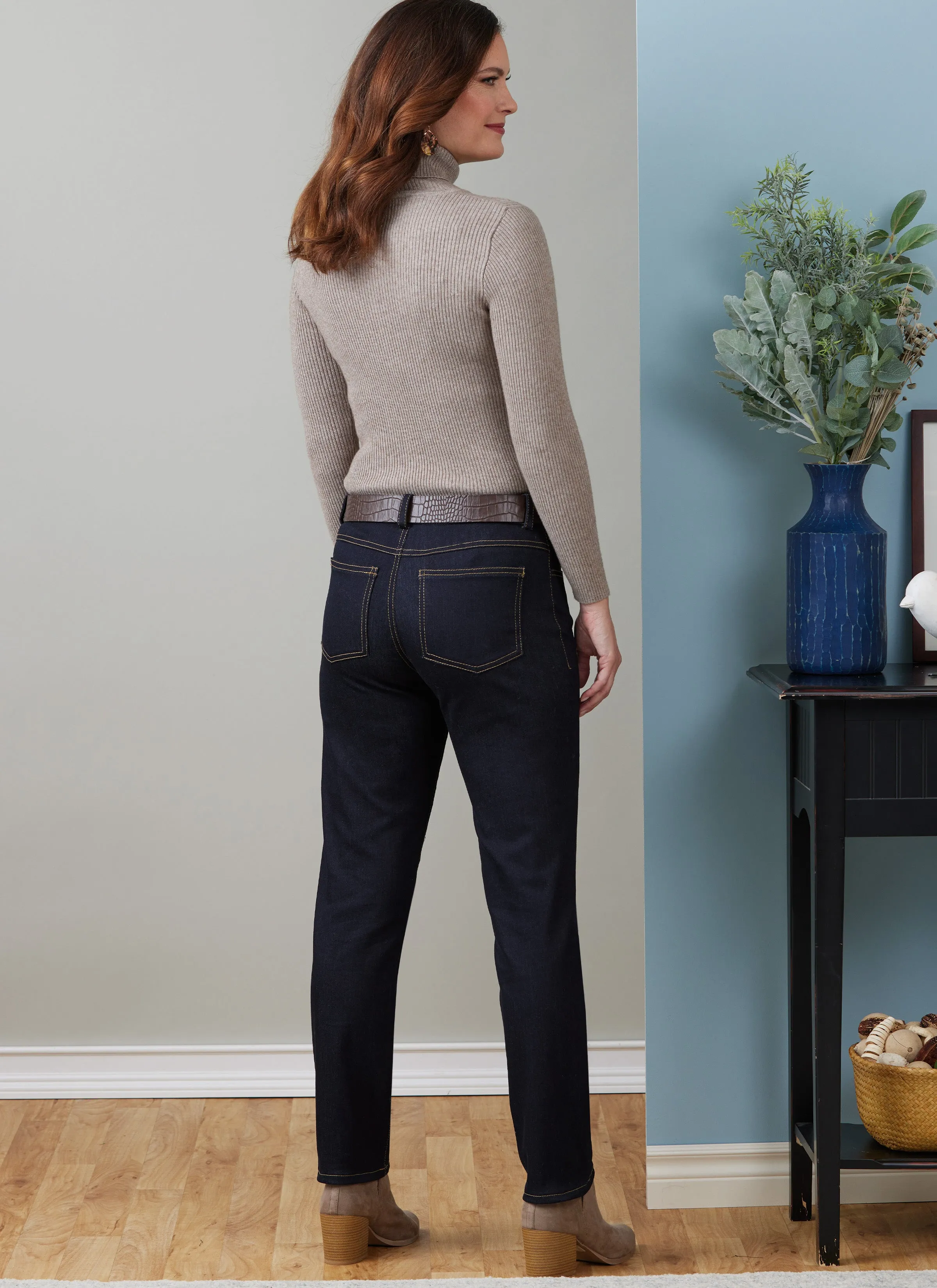 Butterick sewing pattern 6911 Misses' Jeans by Palmer/Pletsch