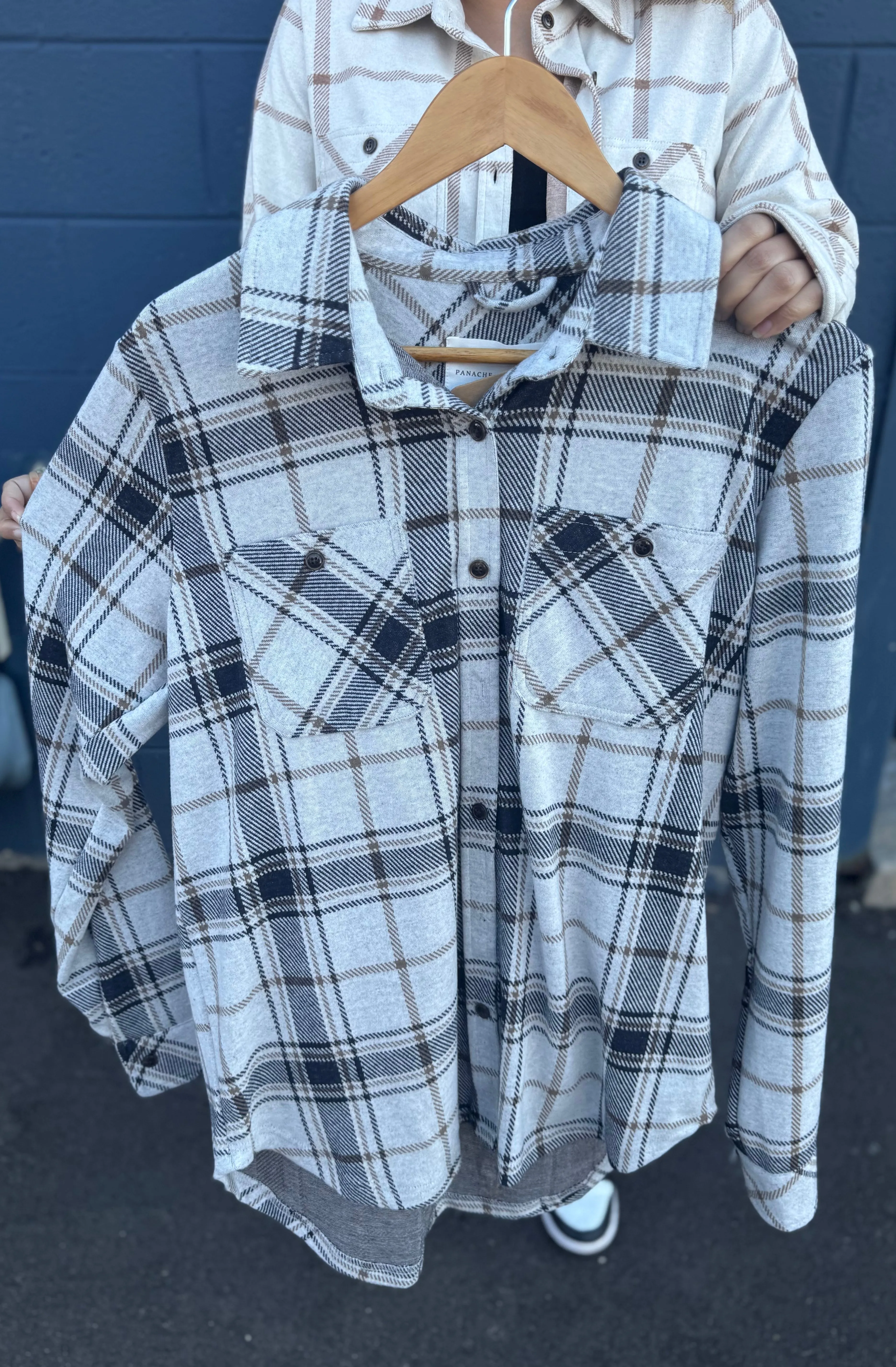 Button Down Plaid Flannel