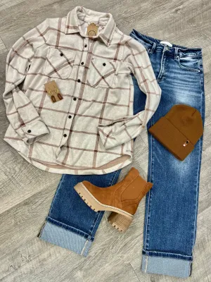 Button Down Plaid Flannel