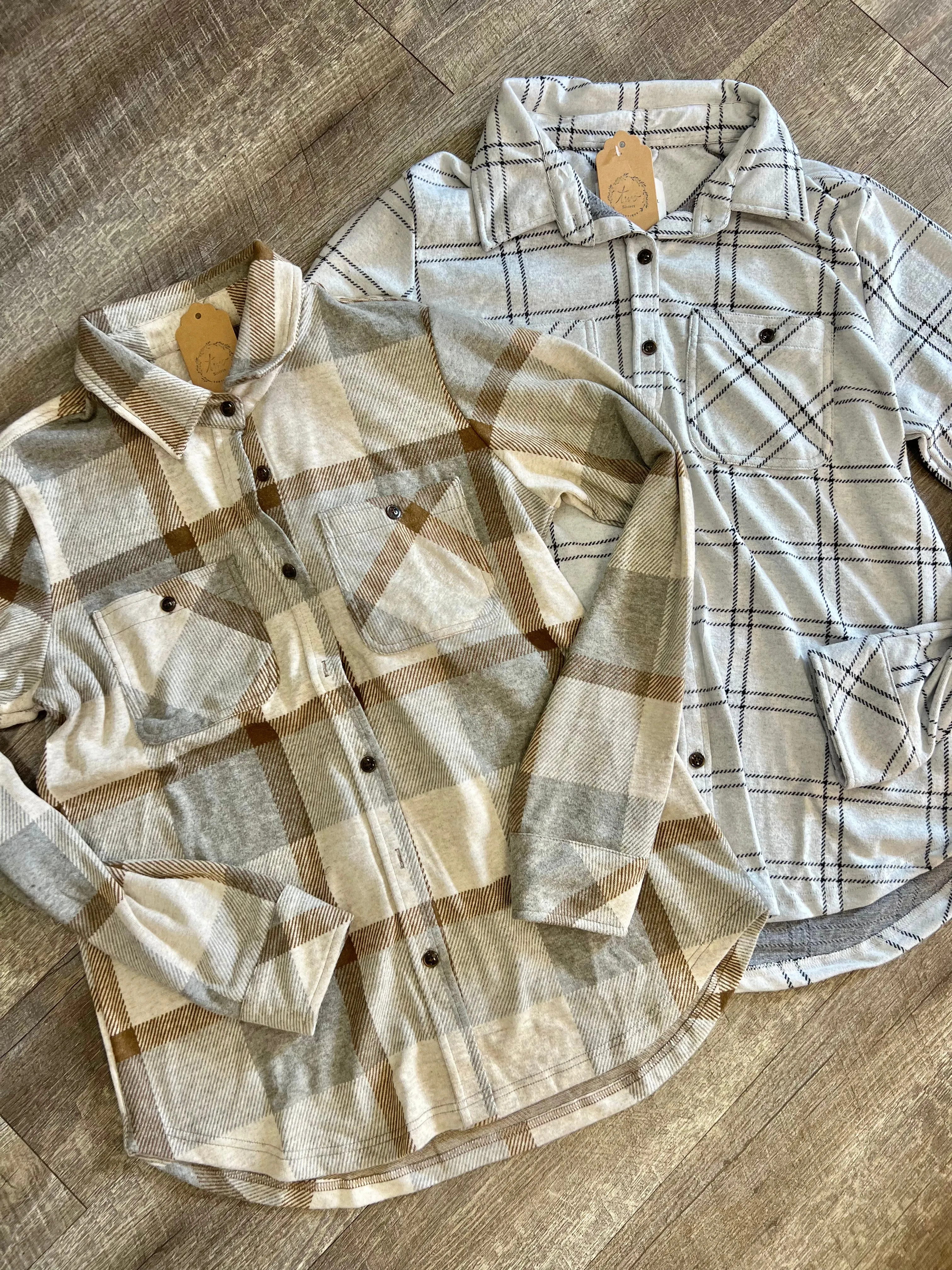 Button Down Plaid Flannel