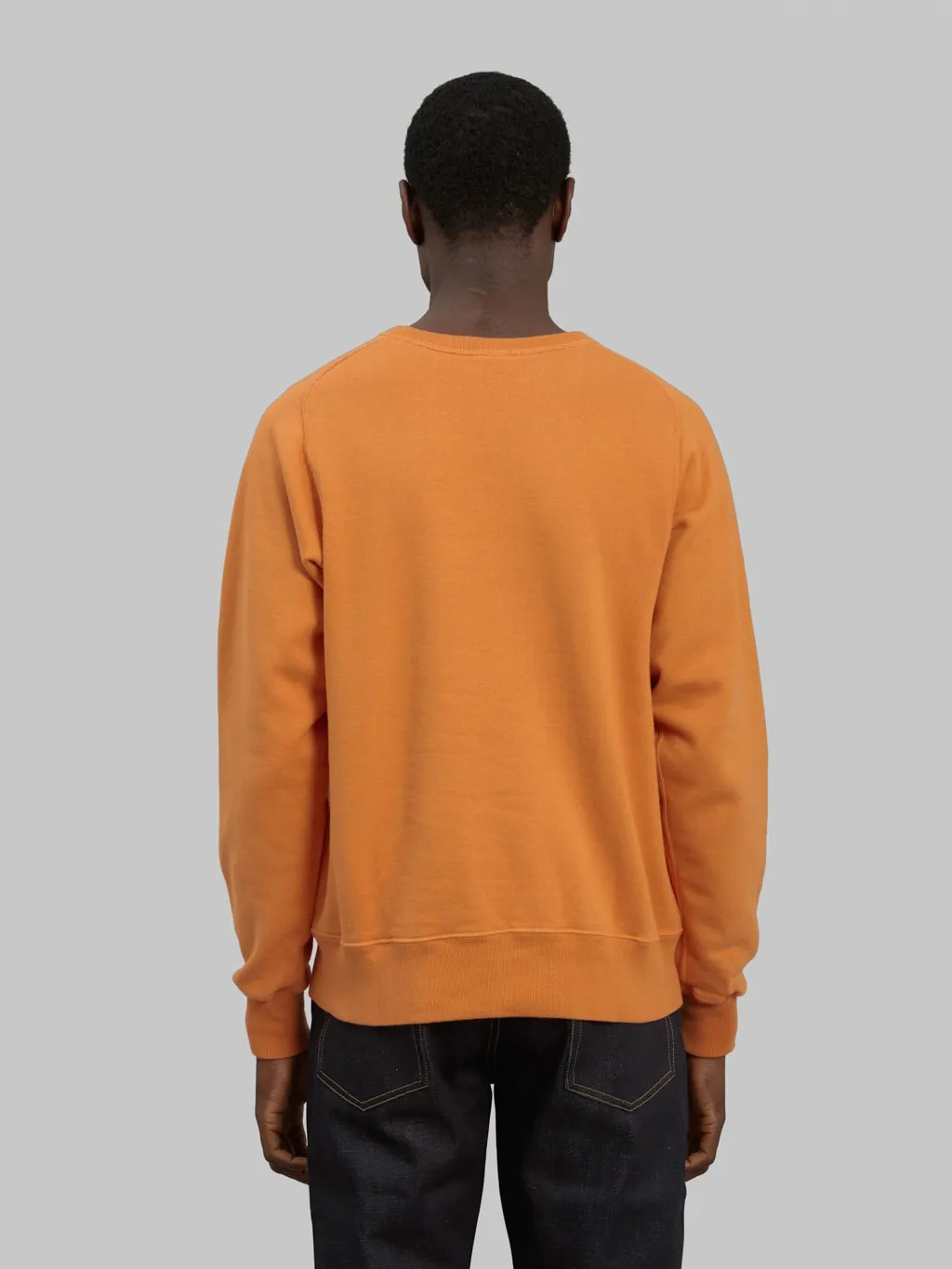 Buzz Rickson's BR69463 Freedom Sleeve Sweatshirt Orange
