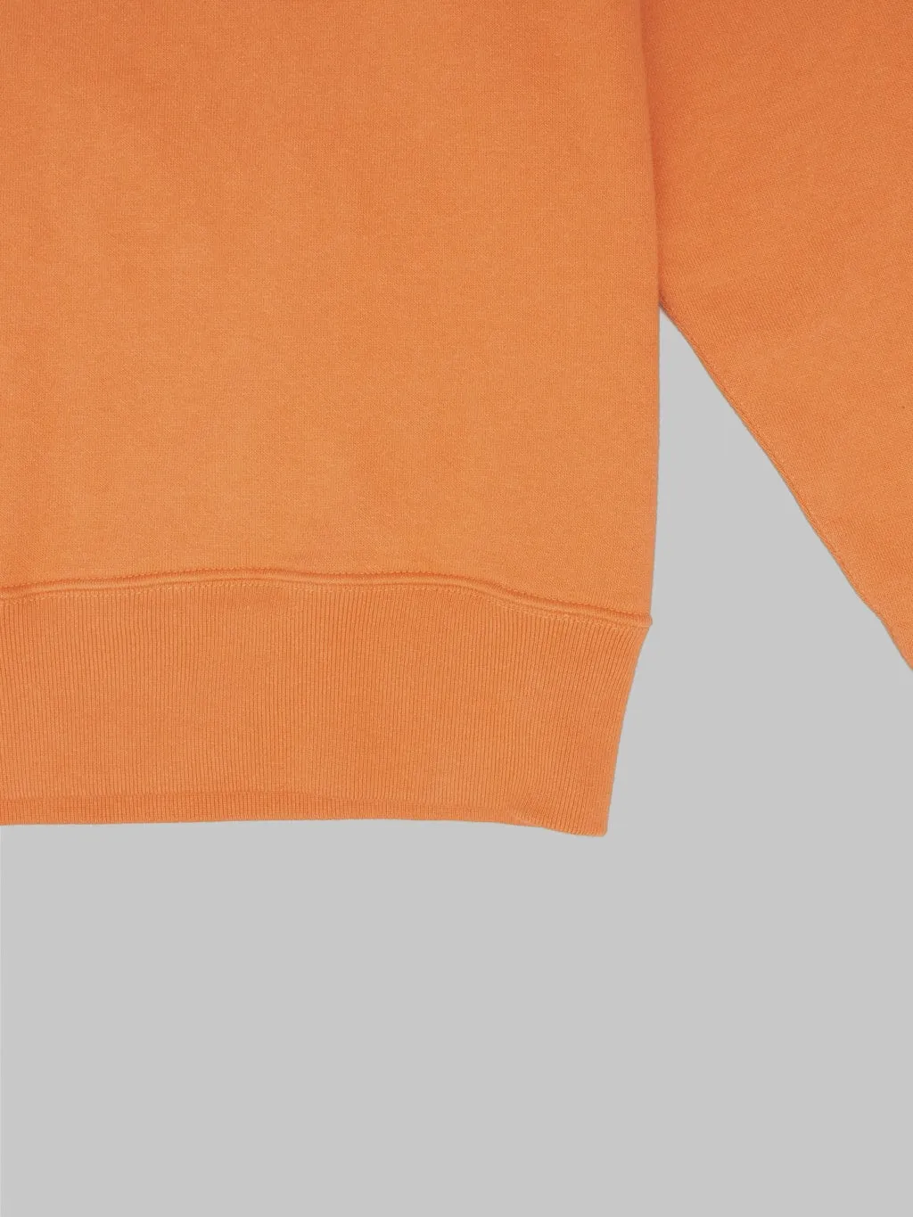 Buzz Rickson's BR69463 Freedom Sleeve Sweatshirt Orange