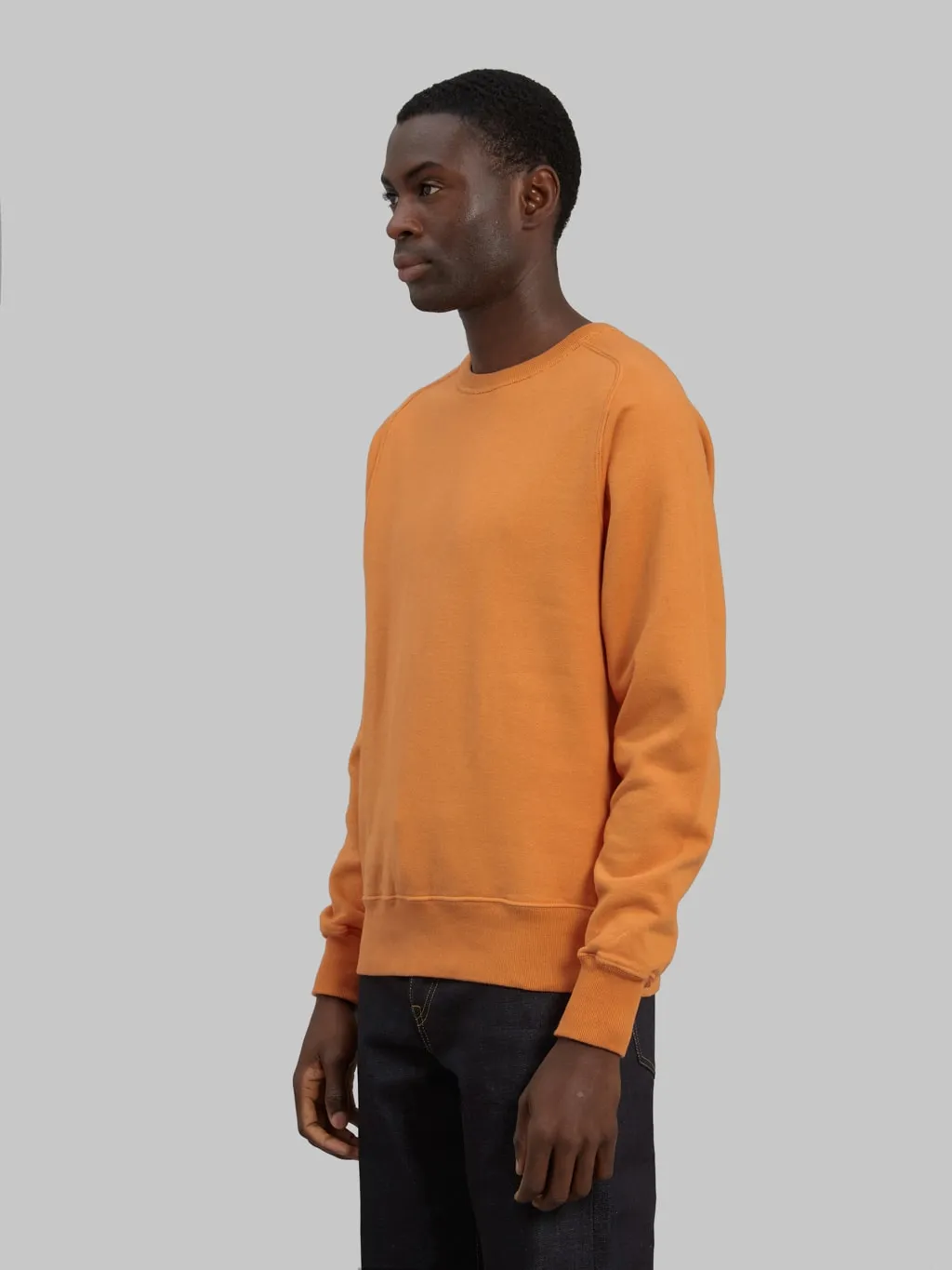 Buzz Rickson's BR69463 Freedom Sleeve Sweatshirt Orange