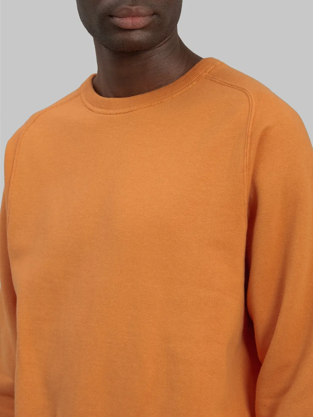 Buzz Rickson's BR69463 Freedom Sleeve Sweatshirt Orange