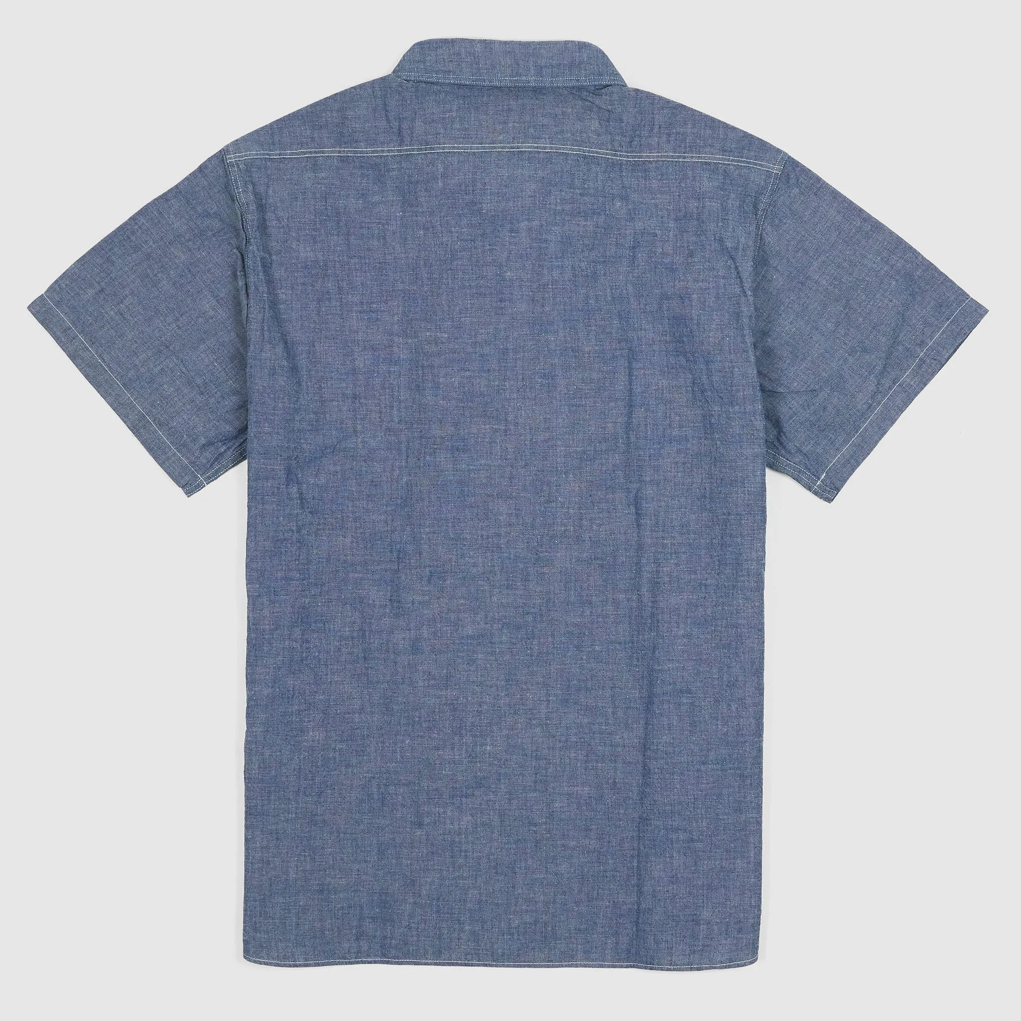 Buzz Rickson's Short Sleeve US Navy Type Chambray Work Shirt