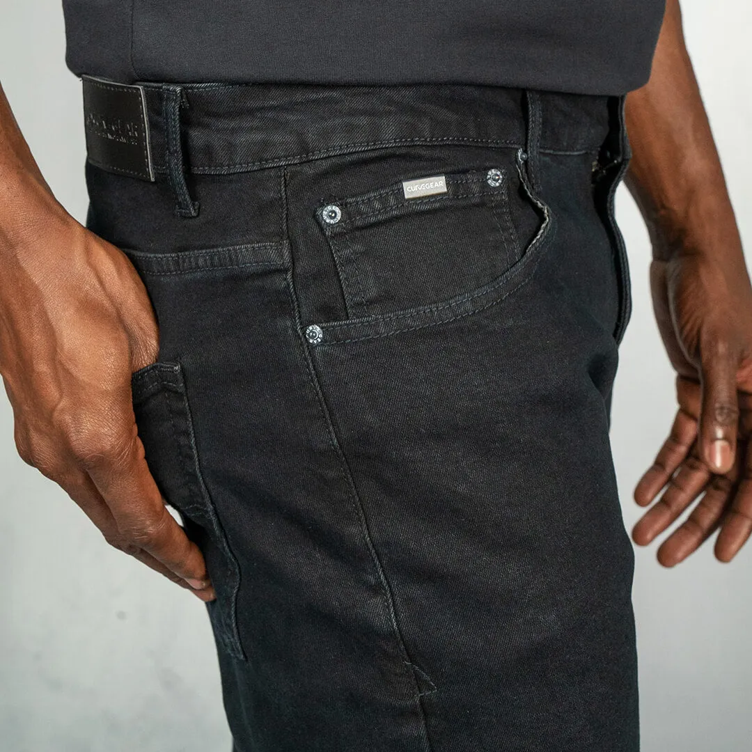 C100 Series Denim Straight Blue Black