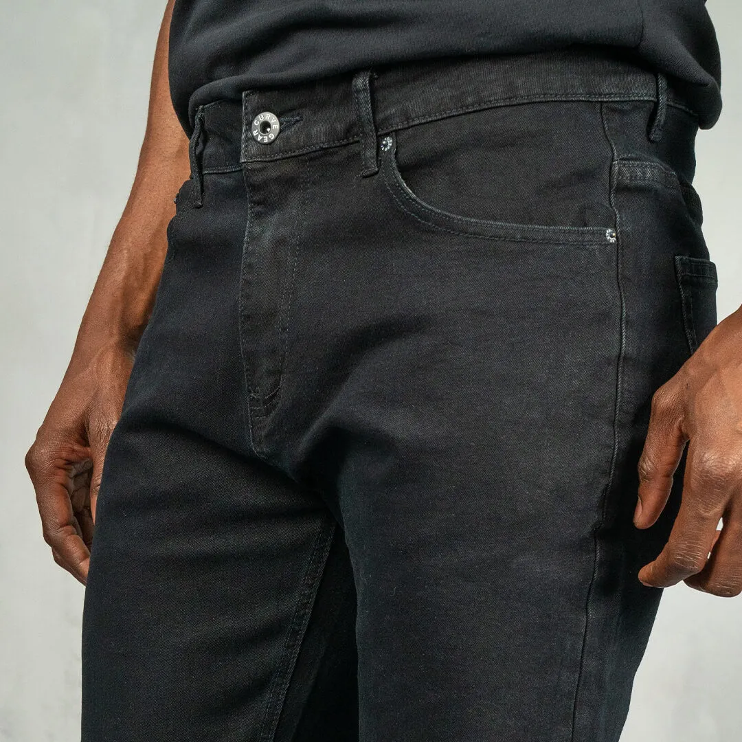 C100 Series Denim Straight Blue Black
