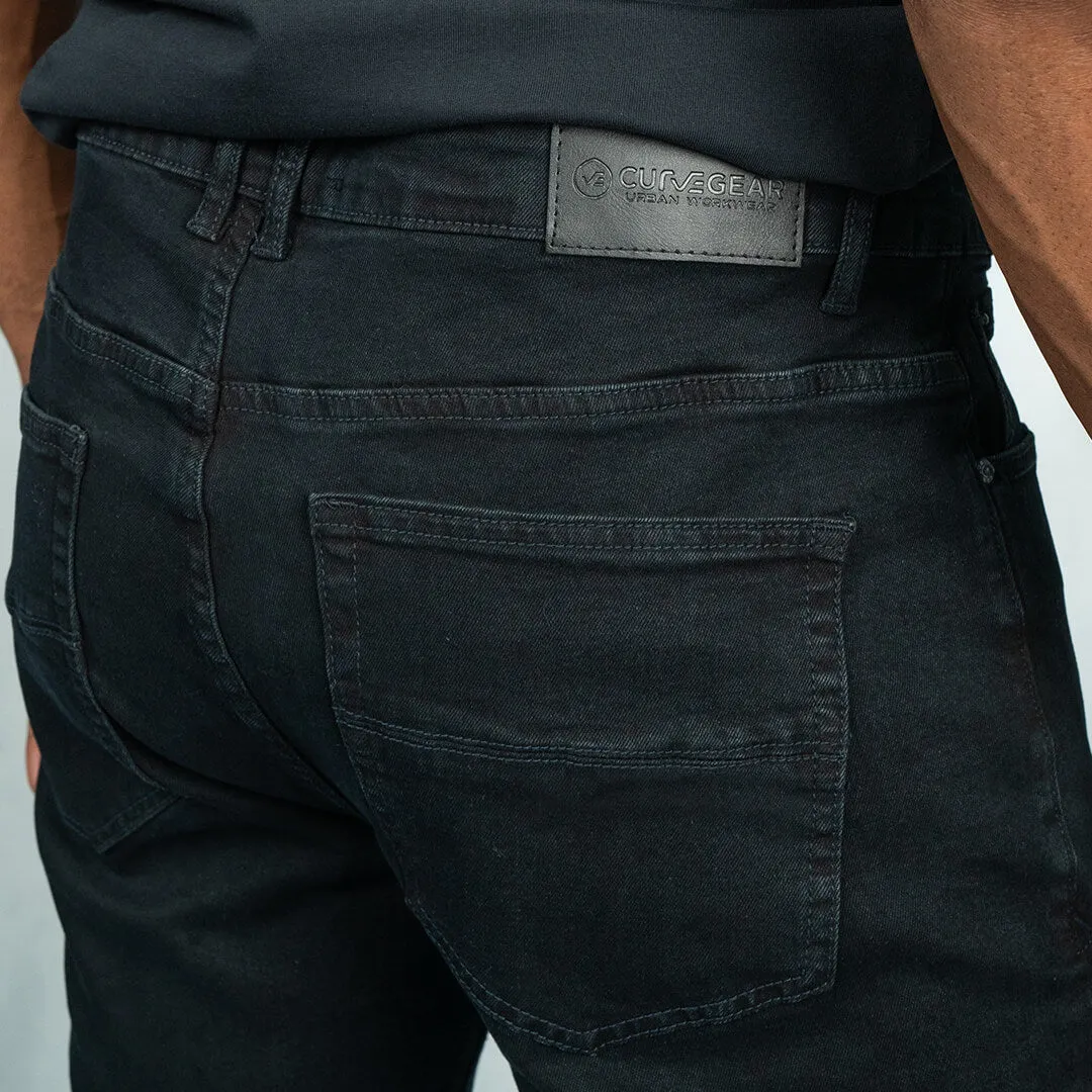 C100 Series Denim Straight Blue Black