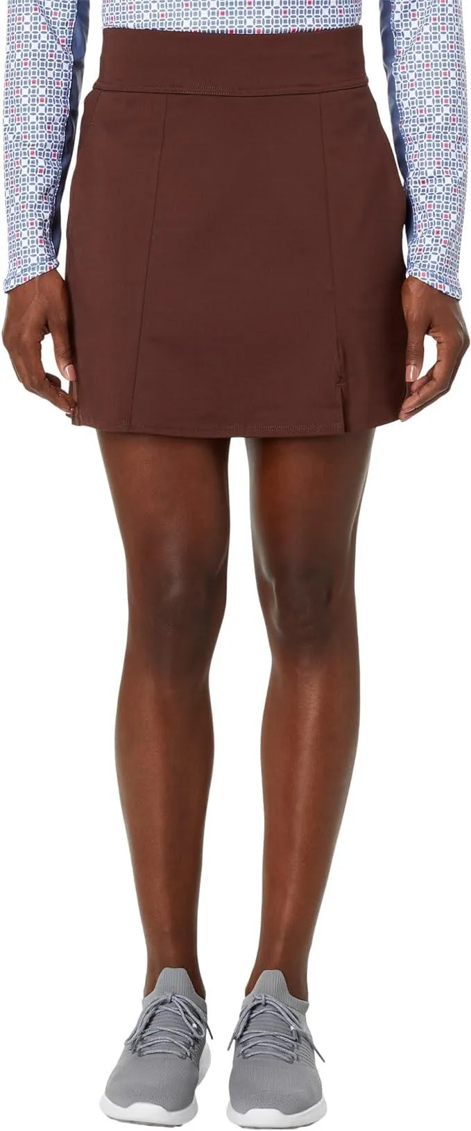 Callaway Women's 17" Opti-Dri Solid Golf Skort With Stretch Fabric and TrueSculpt Slimming Technology