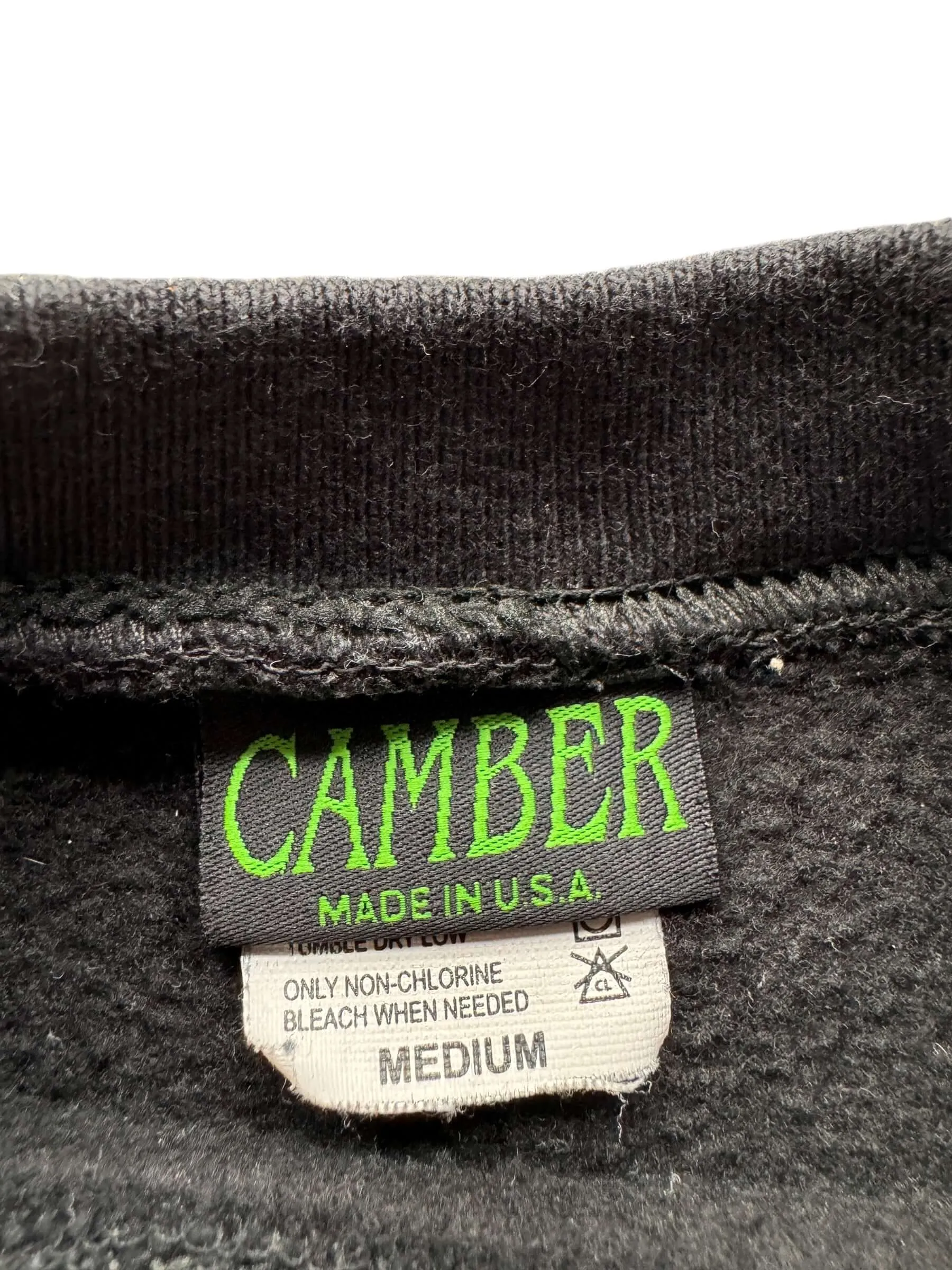 Camber Black Crewneck SZ M
