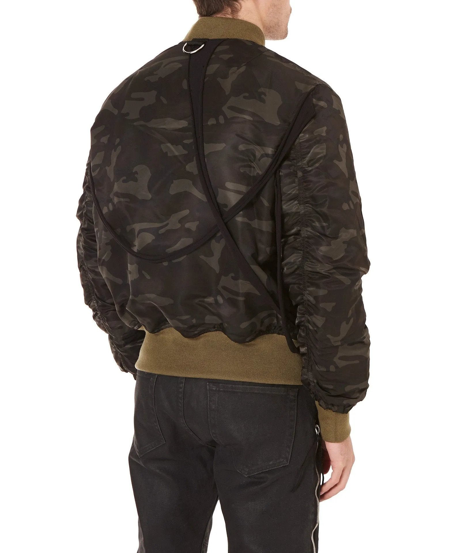 CAMO BOMBER JACKET