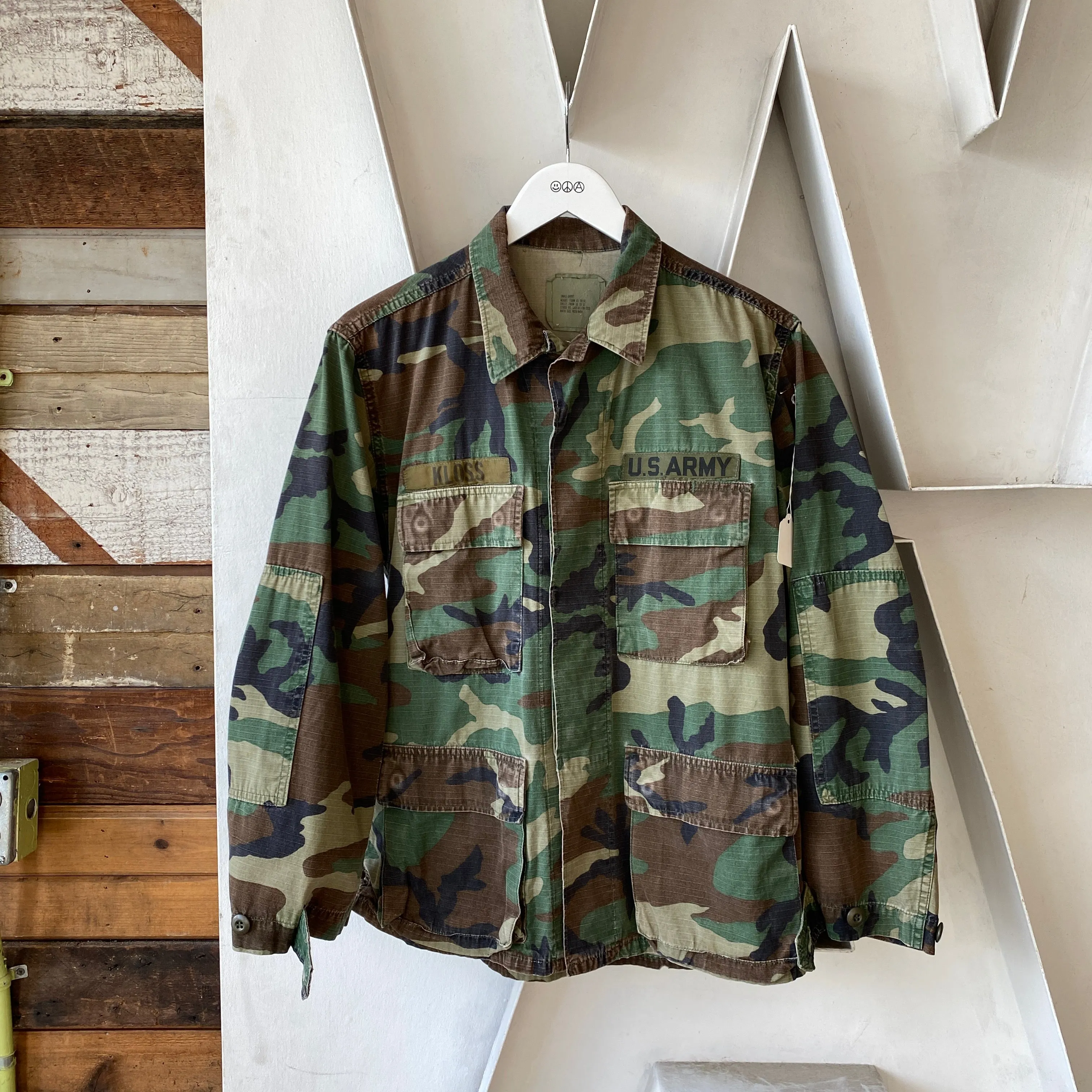 Camo Ripstop Field Jacket - Small