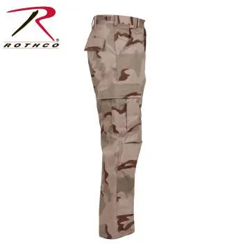 Camo Tactical BDU Pants Tri-Color Desert Camo