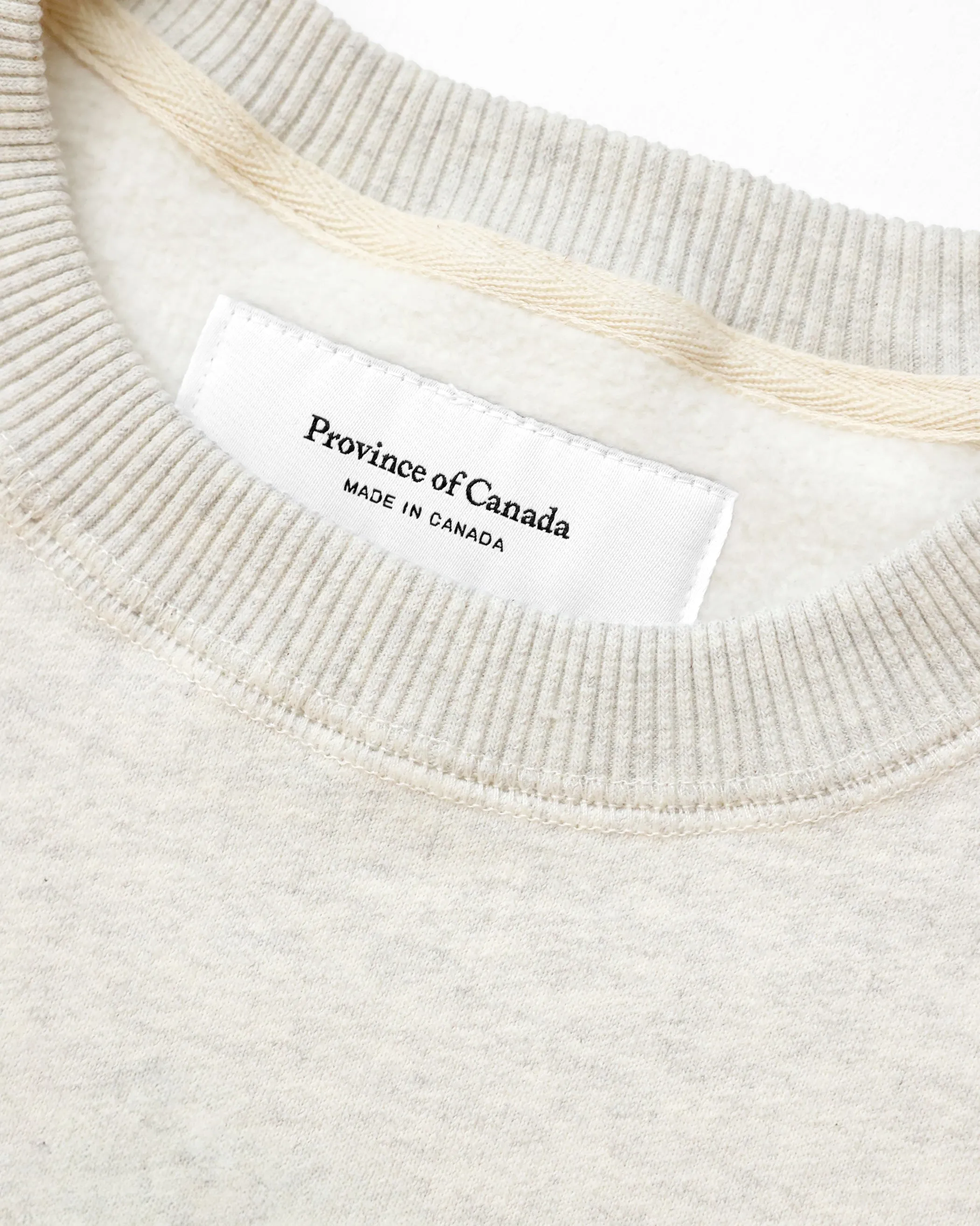 Canada Fleece Sweatshirt Eggshell - Unisex