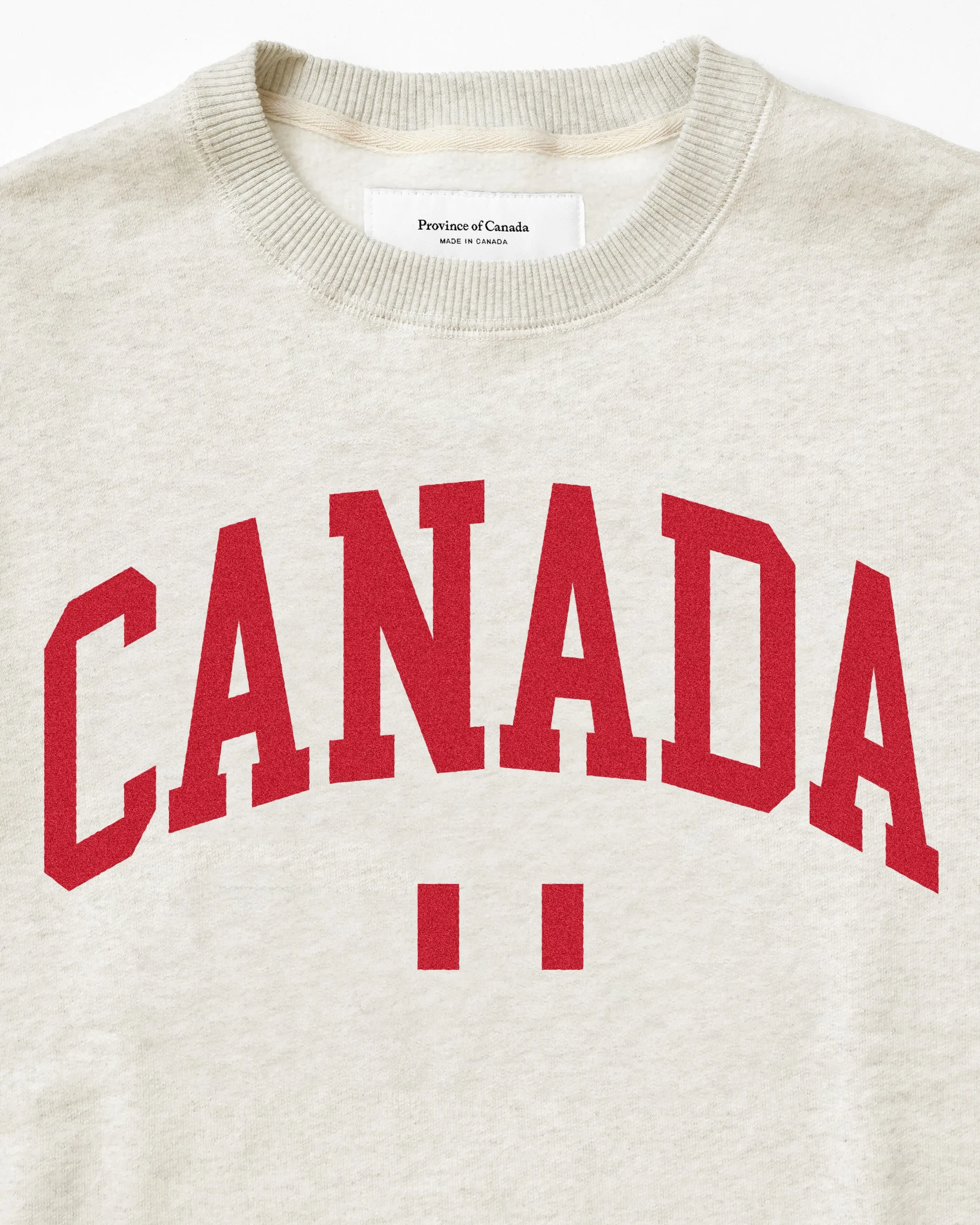 Canada Fleece Sweatshirt Eggshell - Unisex