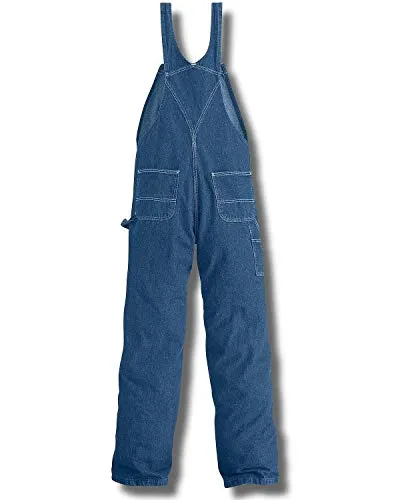 Carhartt 104672 Men's Washed Denim Bib Overalls