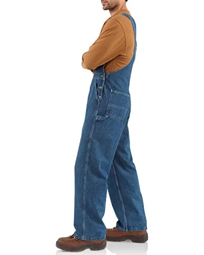 Carhartt 104672 Men's Washed Denim Bib Overalls
