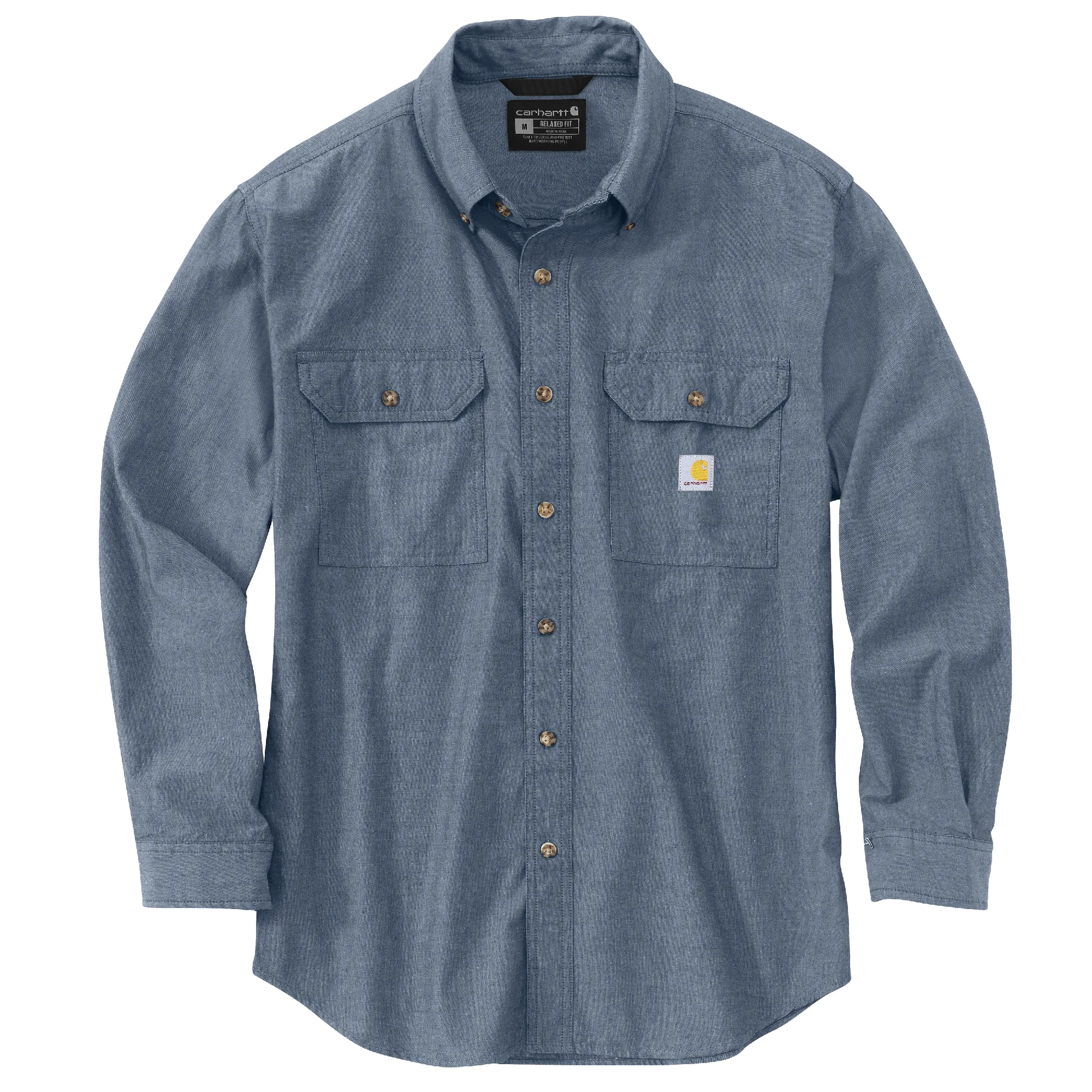 Carhartt Midweight Chambray Long Sleeve - Mens