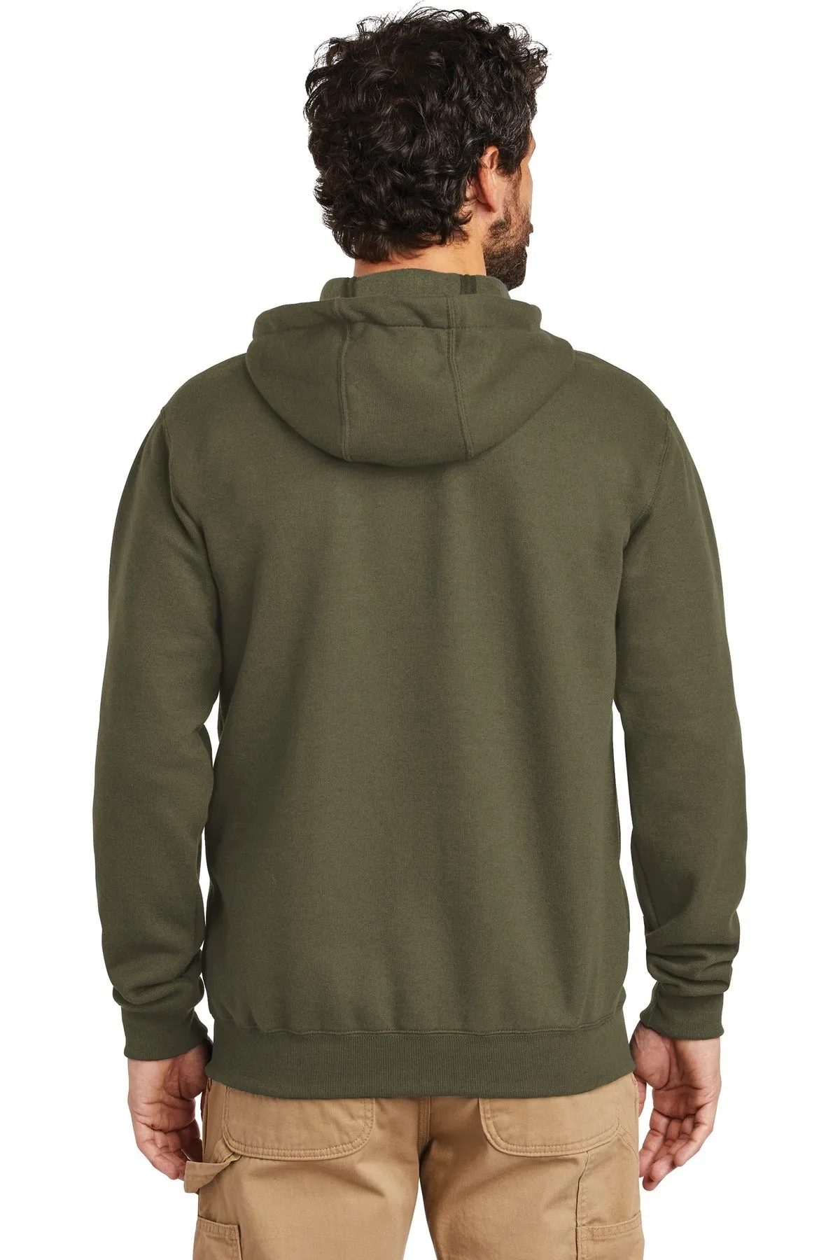 Carhartt Midweight Hooded Zip-Front Sweatshirt. CTK122