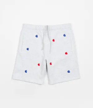 Carhartt Seek Sweat Shorts - Ash Heather