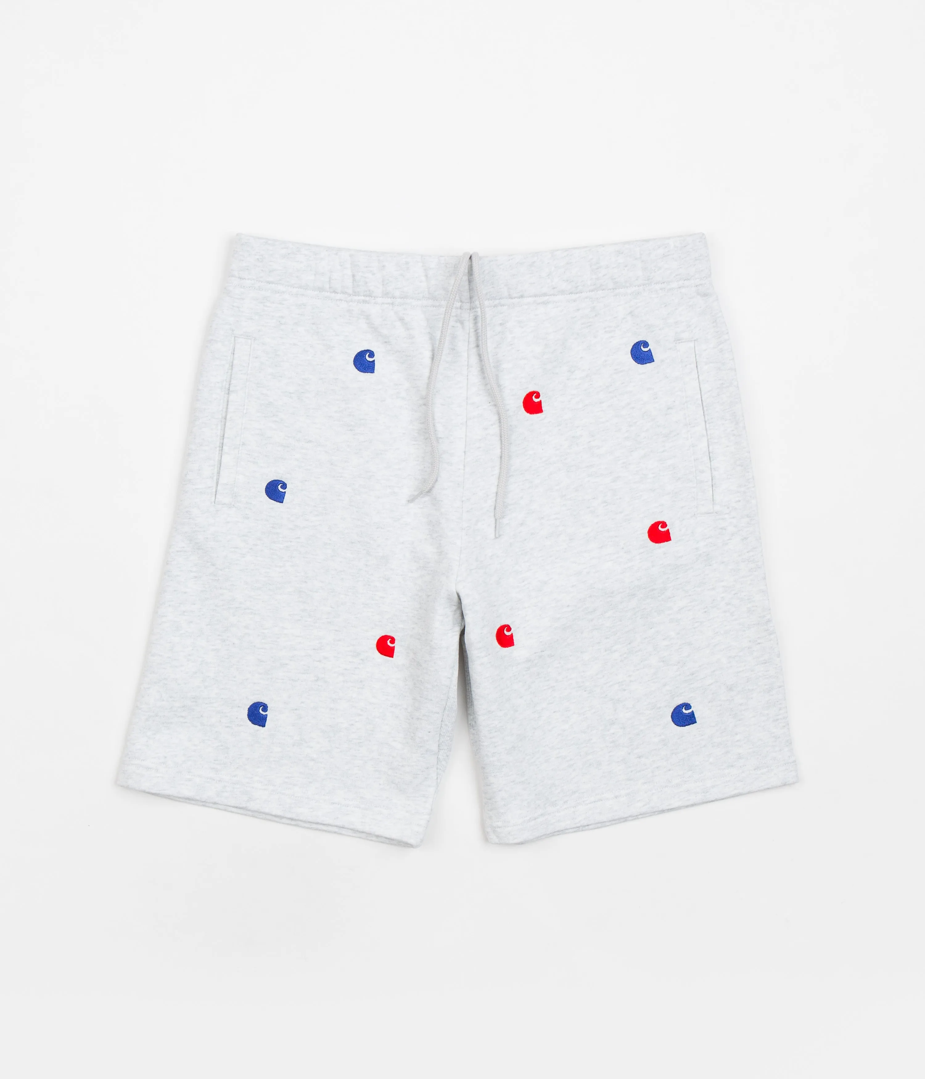 Carhartt Seek Sweat Shorts - Ash Heather