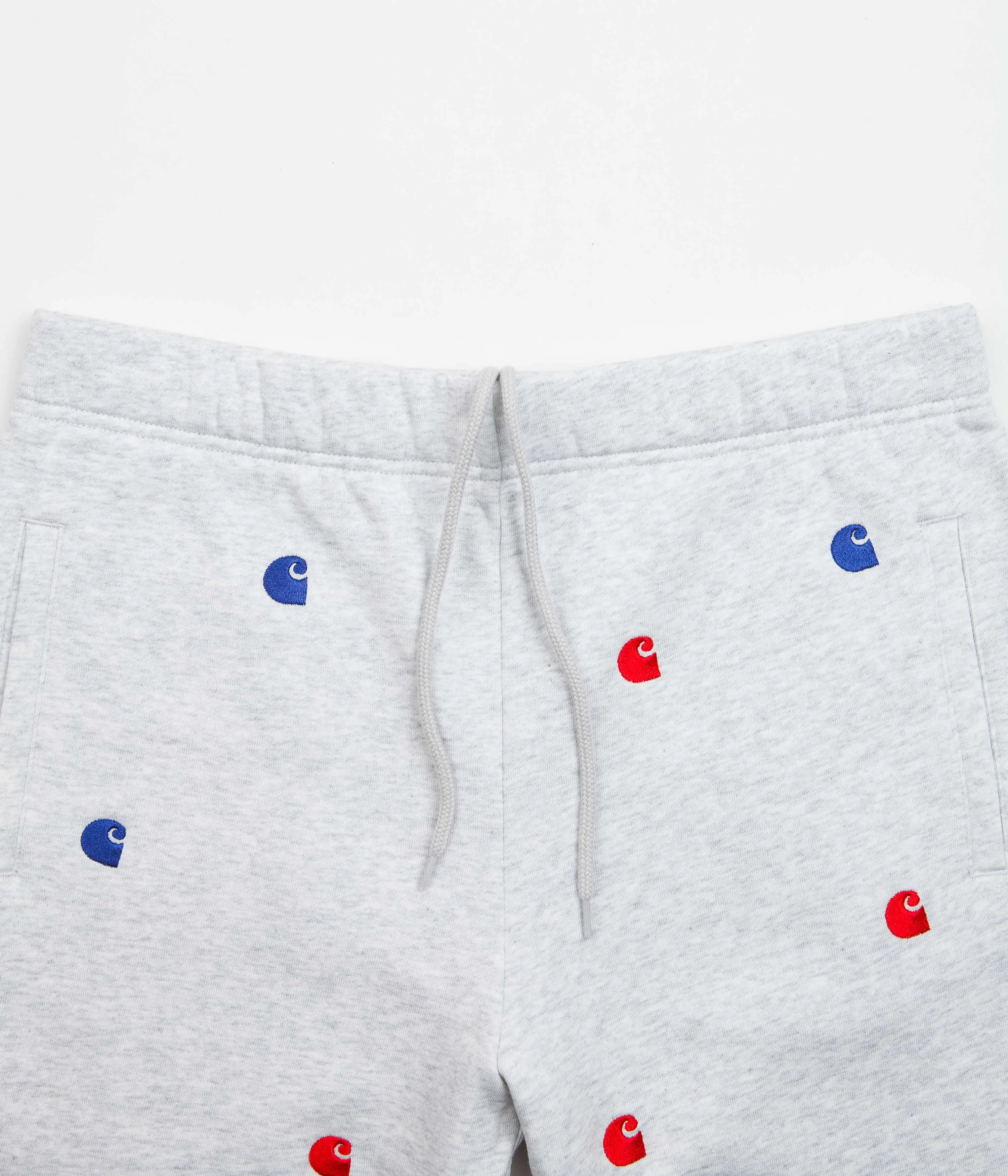 Carhartt Seek Sweat Shorts - Ash Heather