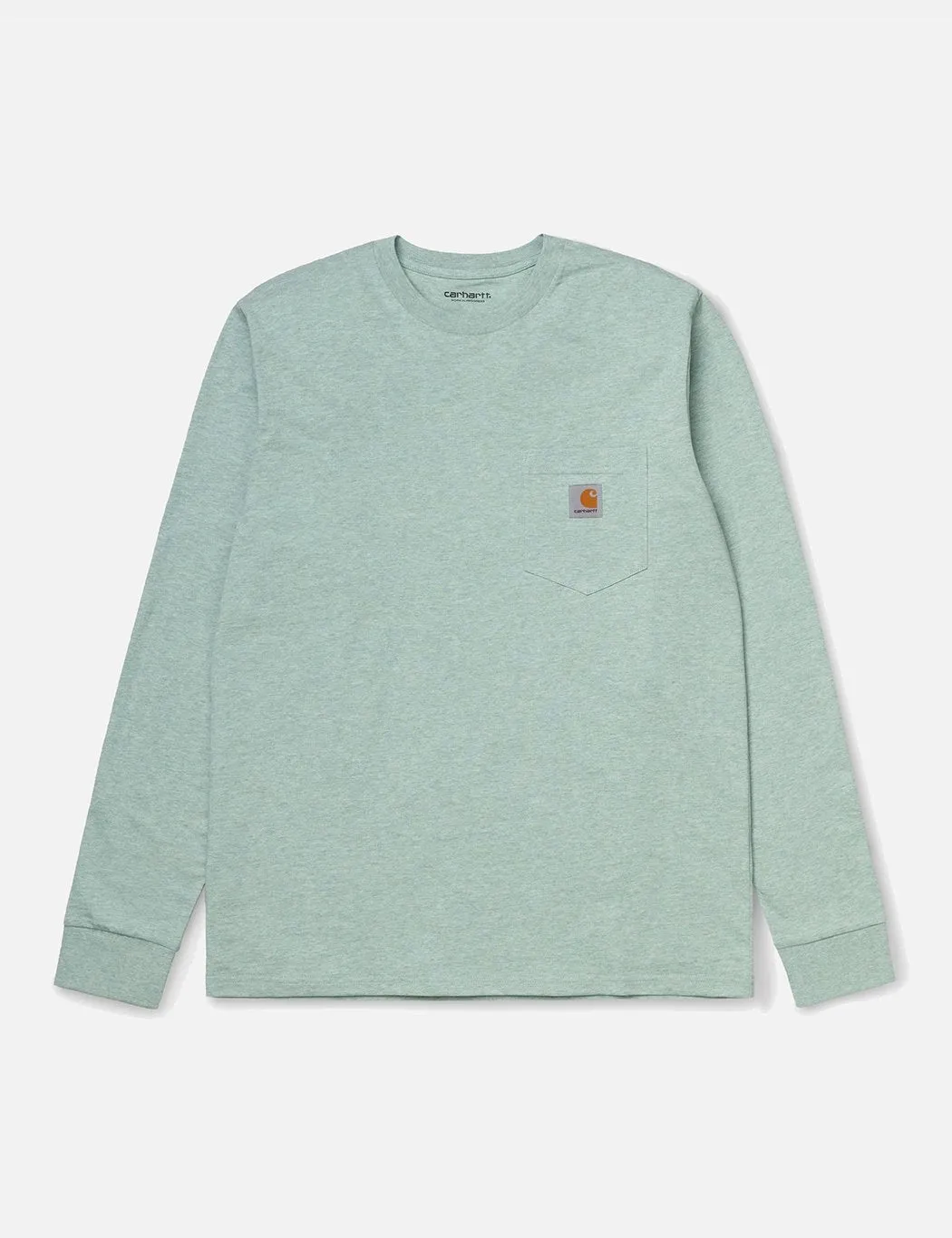 Carhartt-WIP Pocket Long Sleeve T-Shirt - Zola Heather