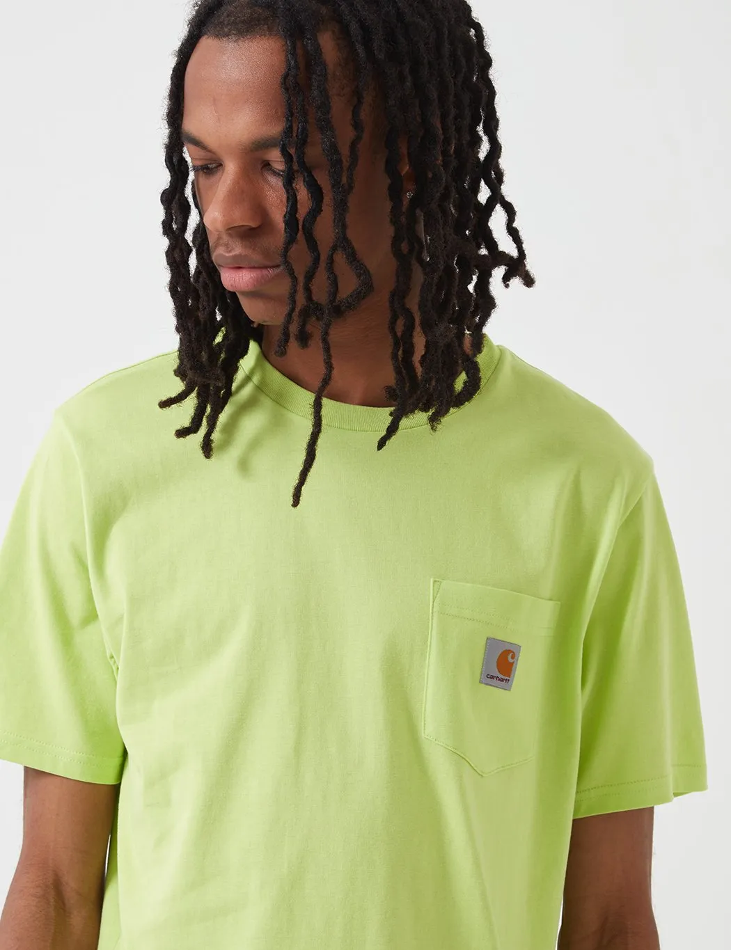 Carhartt-WIP Pocket T-Shirt - Lime Green