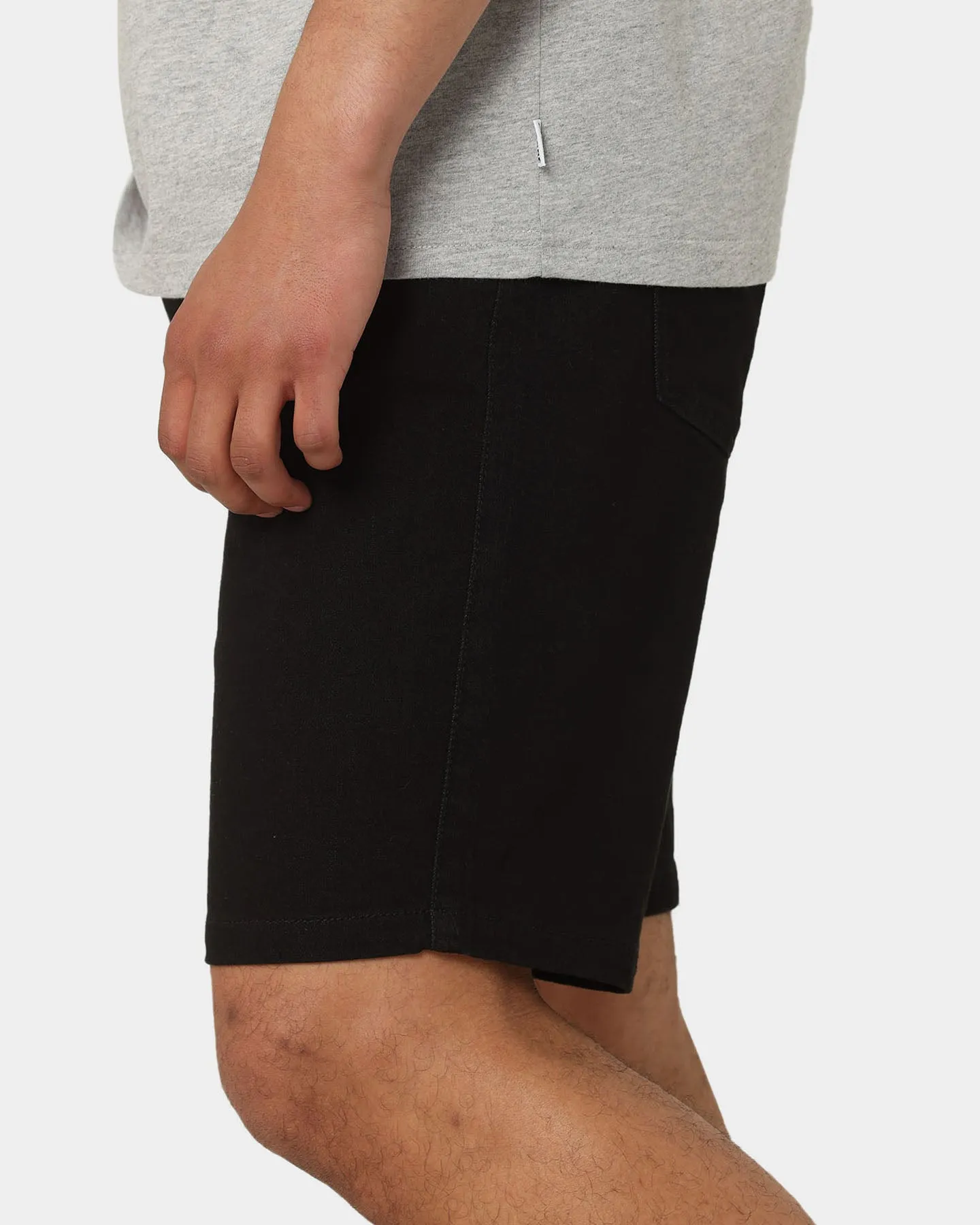 Carre Relache Denim Shorts Black