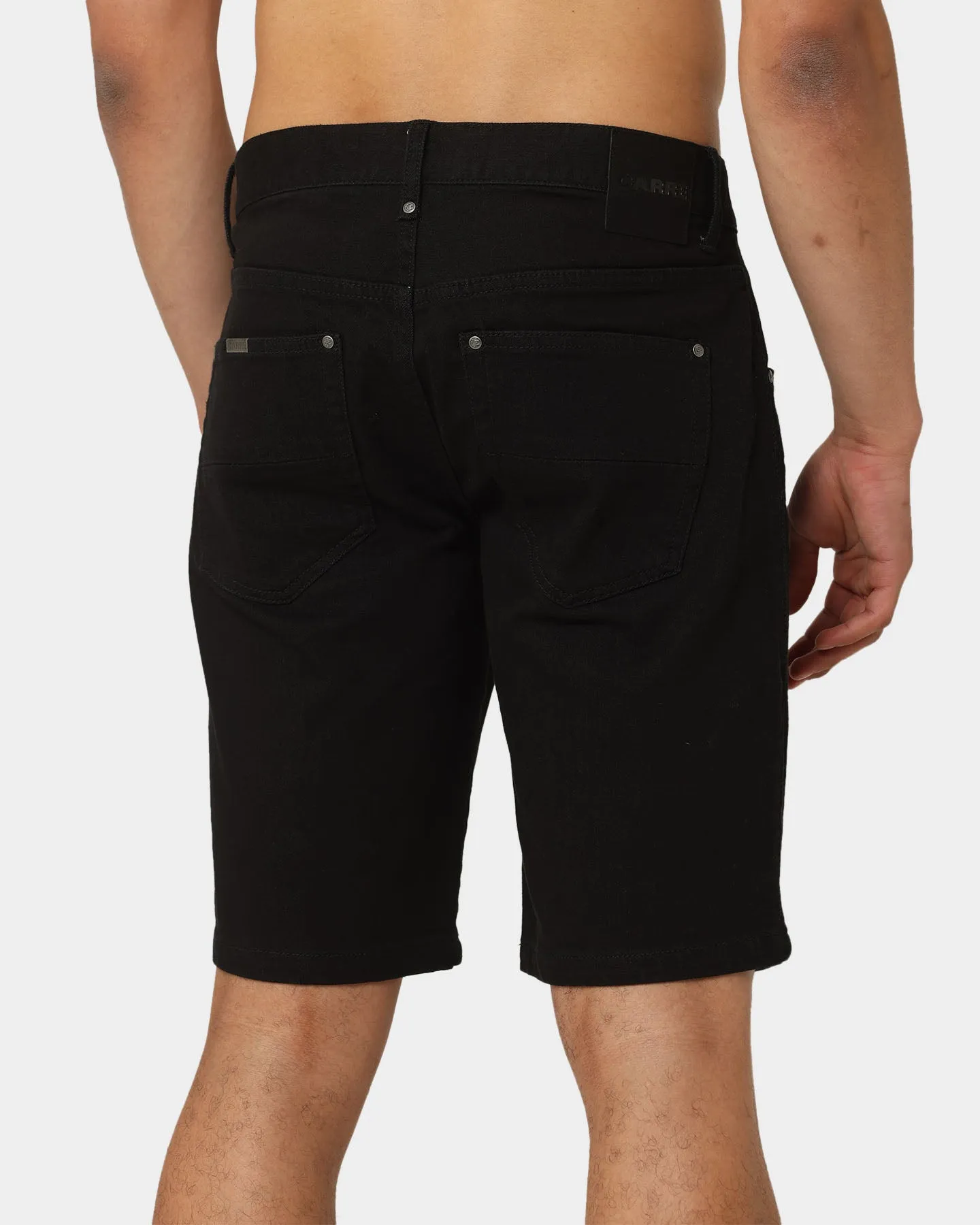 Carre Relache Denim Shorts Black