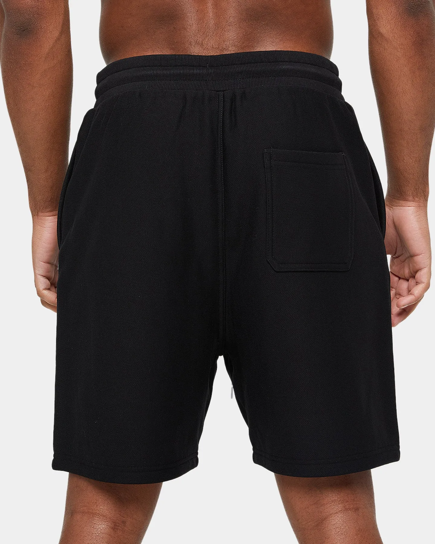 Carre Volle Rose Sweat Shorts Washed Black
