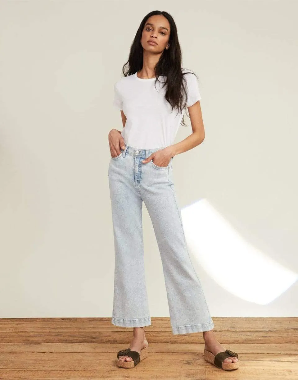 Carson High-Rise Ankle Flare Jean