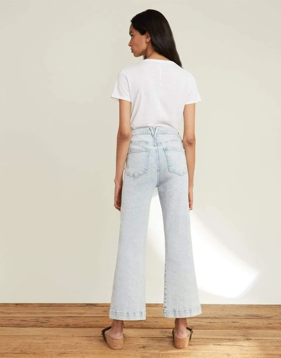 Carson High-Rise Ankle Flare Jean