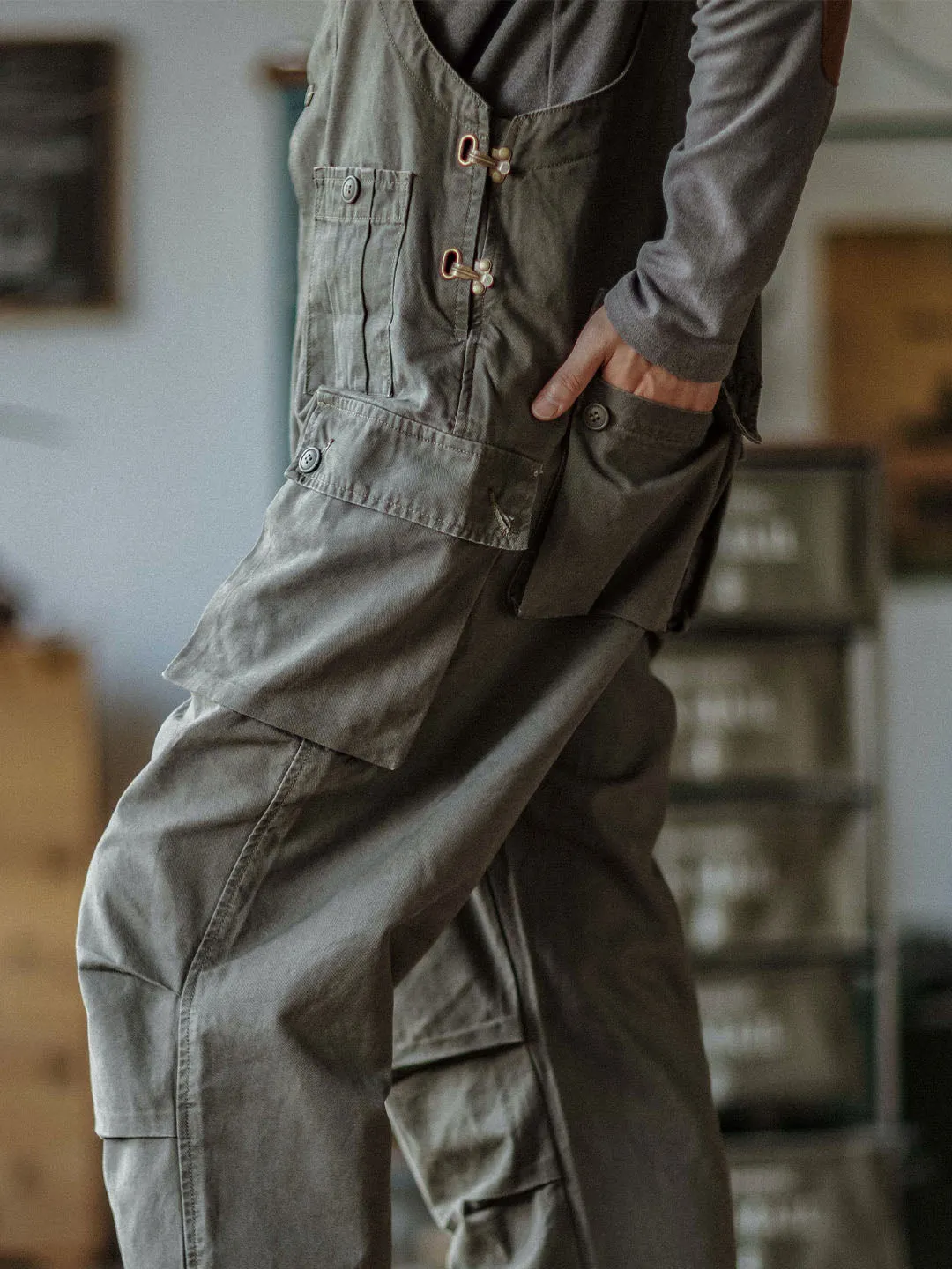 Carver Canvas Overalls