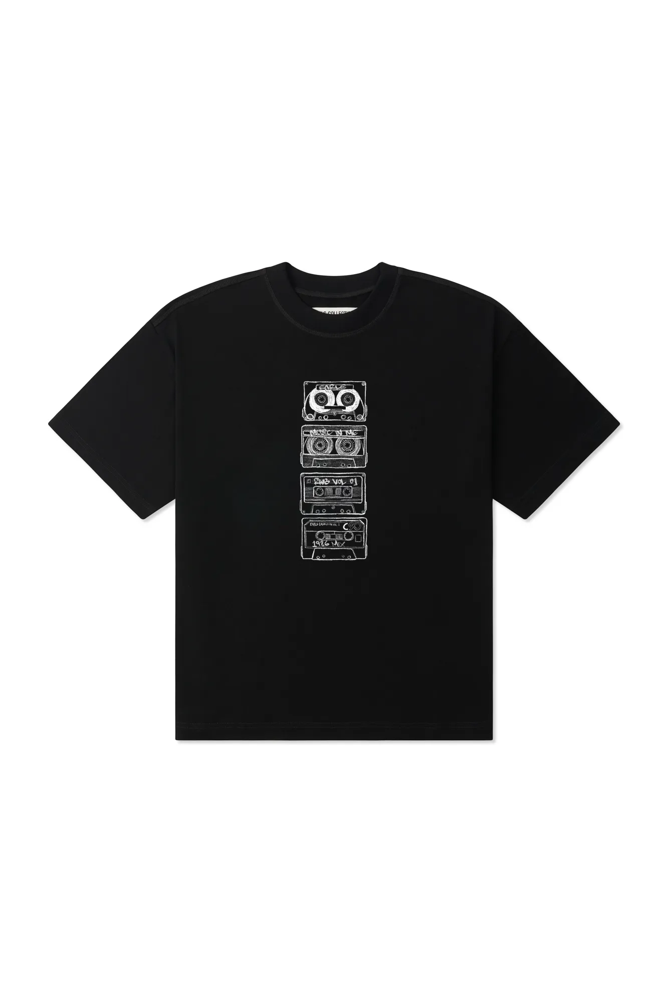 Cassette Tee - Black