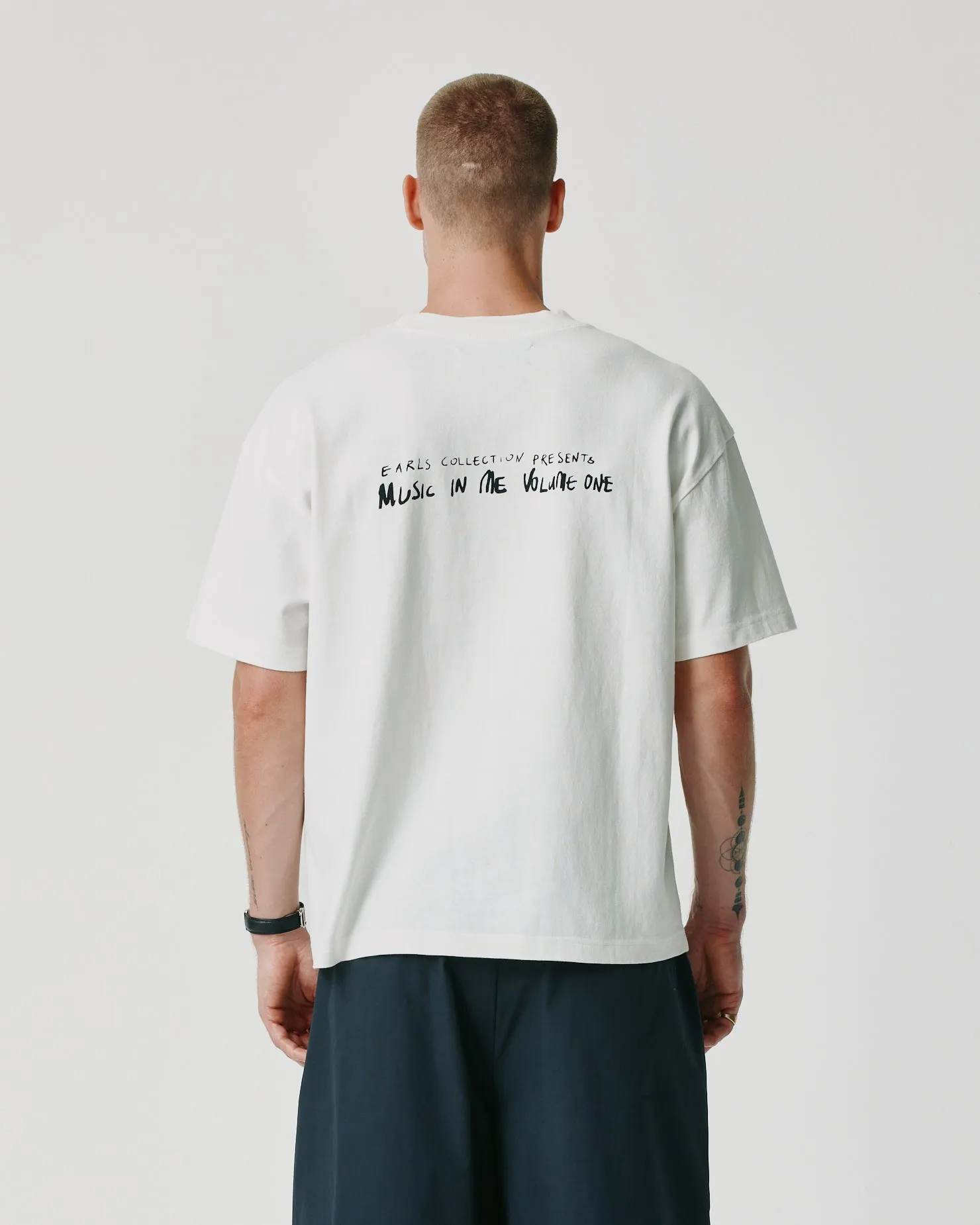 Cassette Tee - White