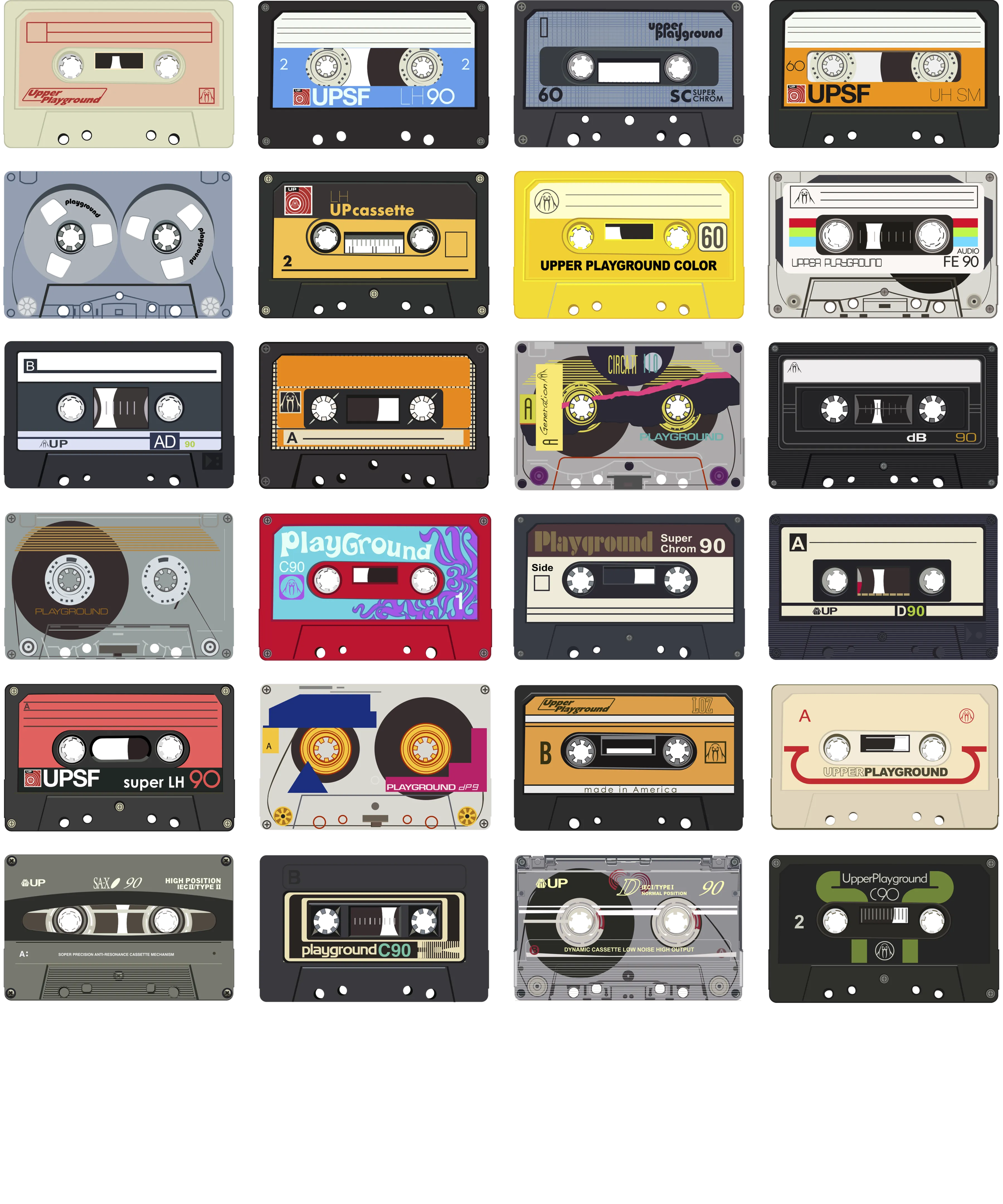 CASSETTES MEN'S RINGER TEE