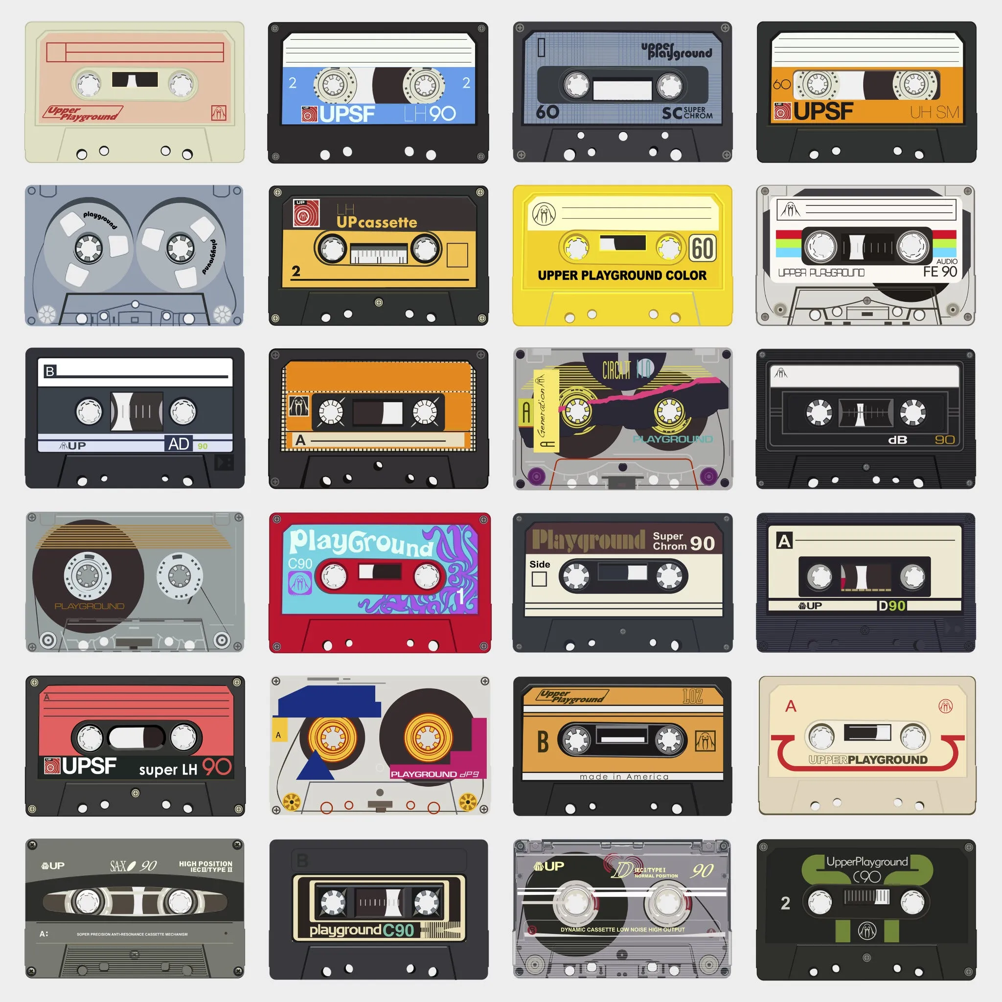 CASSETTES MEN'S RINGER TEE